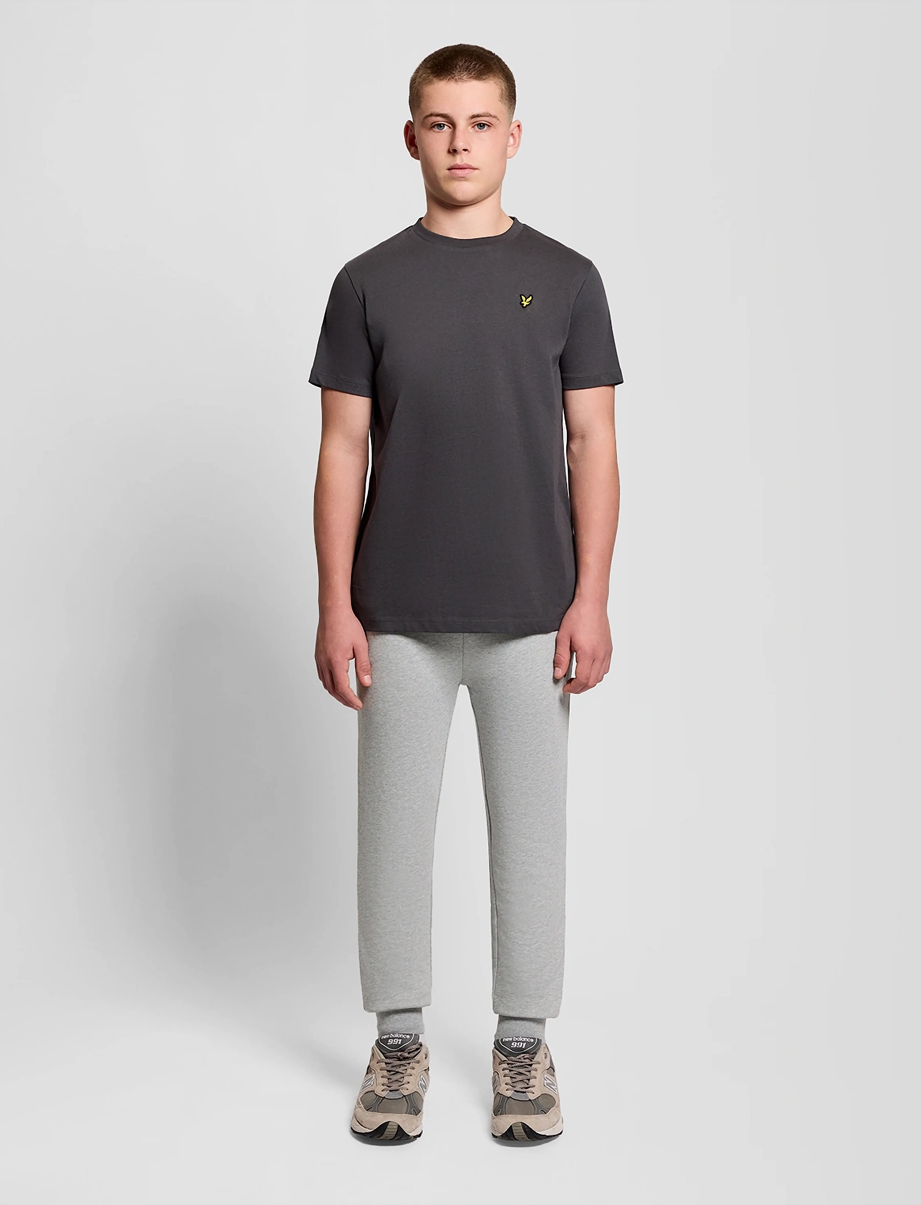 Lyle & Scott - Sweat Pant - joggingbroek - d24 light grey marl - 3