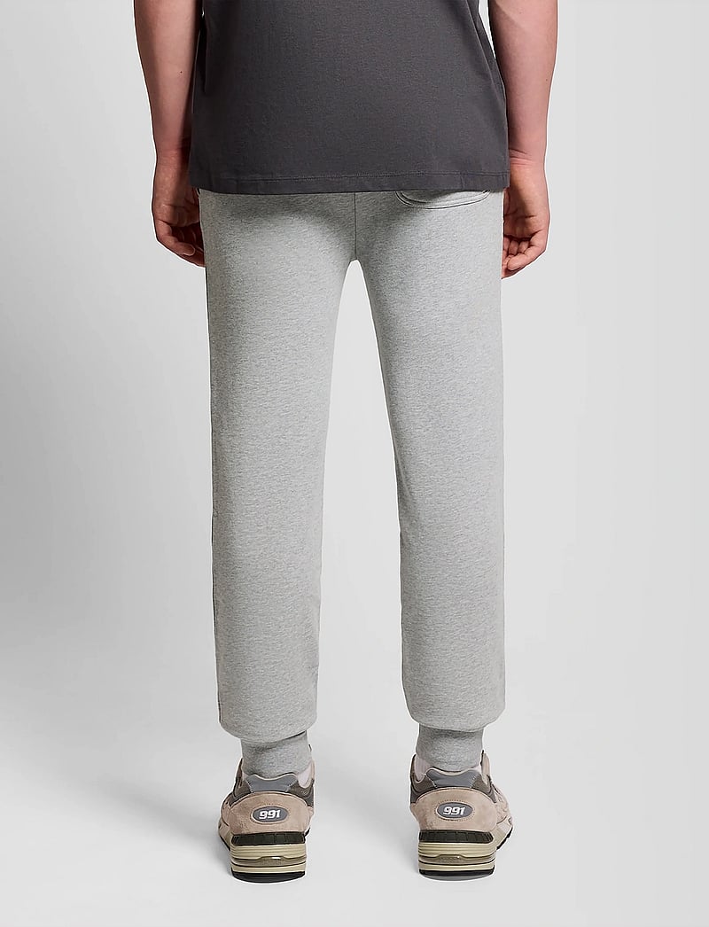 Lyle & Scott - Sweat Pant - verryttelyhousut - d24 light grey marl - 4