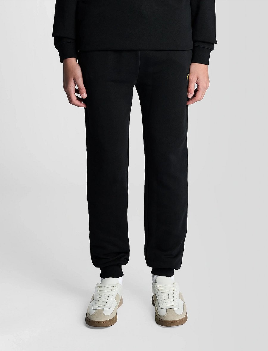 Lyle & Scott - Sweat Pant - mjukisbyxor - z865 jet black - 0