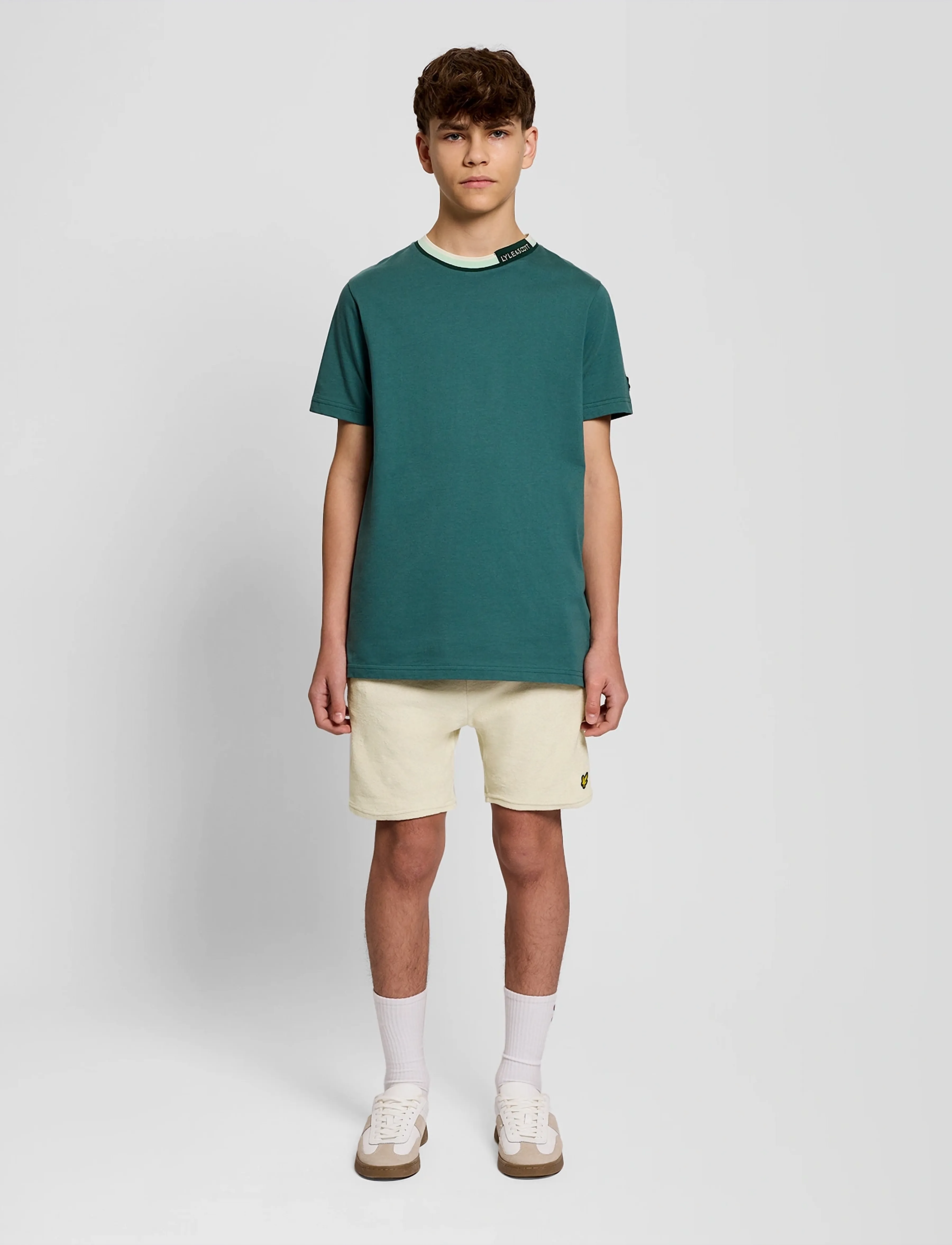 Lyle & Scott - Towelling Short - sweatshorts - w870 cove - 3
