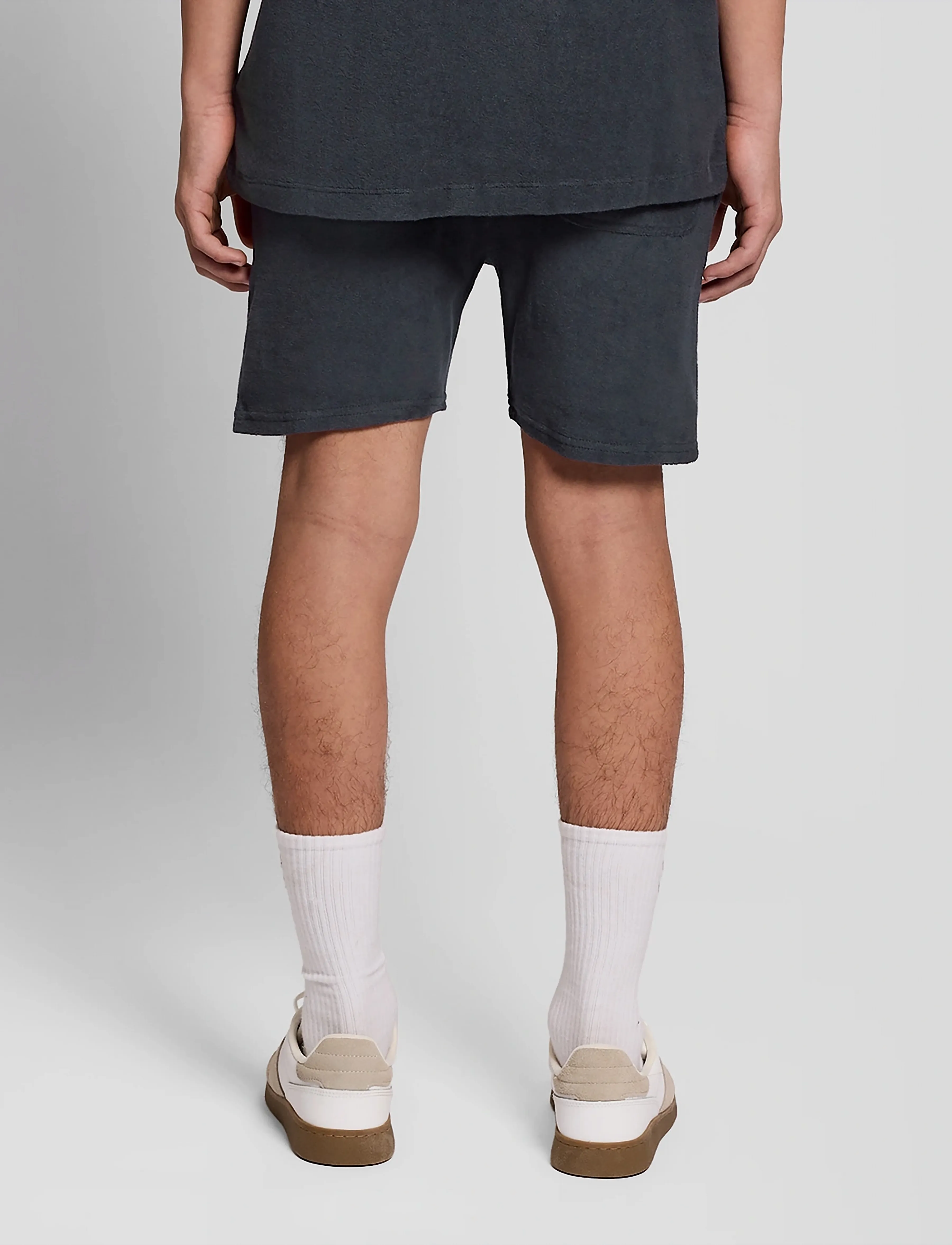 Lyle & Scott - Towelling Short - treninginiai šortai - z271 dark navy - 4
