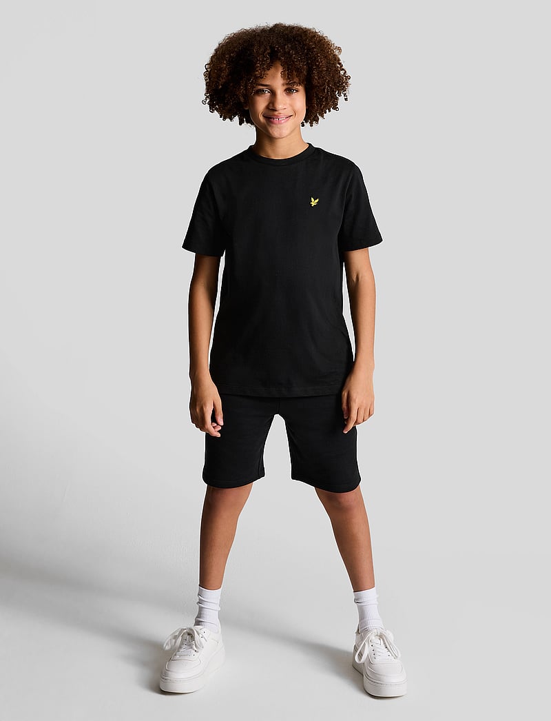 Lyle & Scott - Sweat Short - sweatshorts - z865 jet black - 0