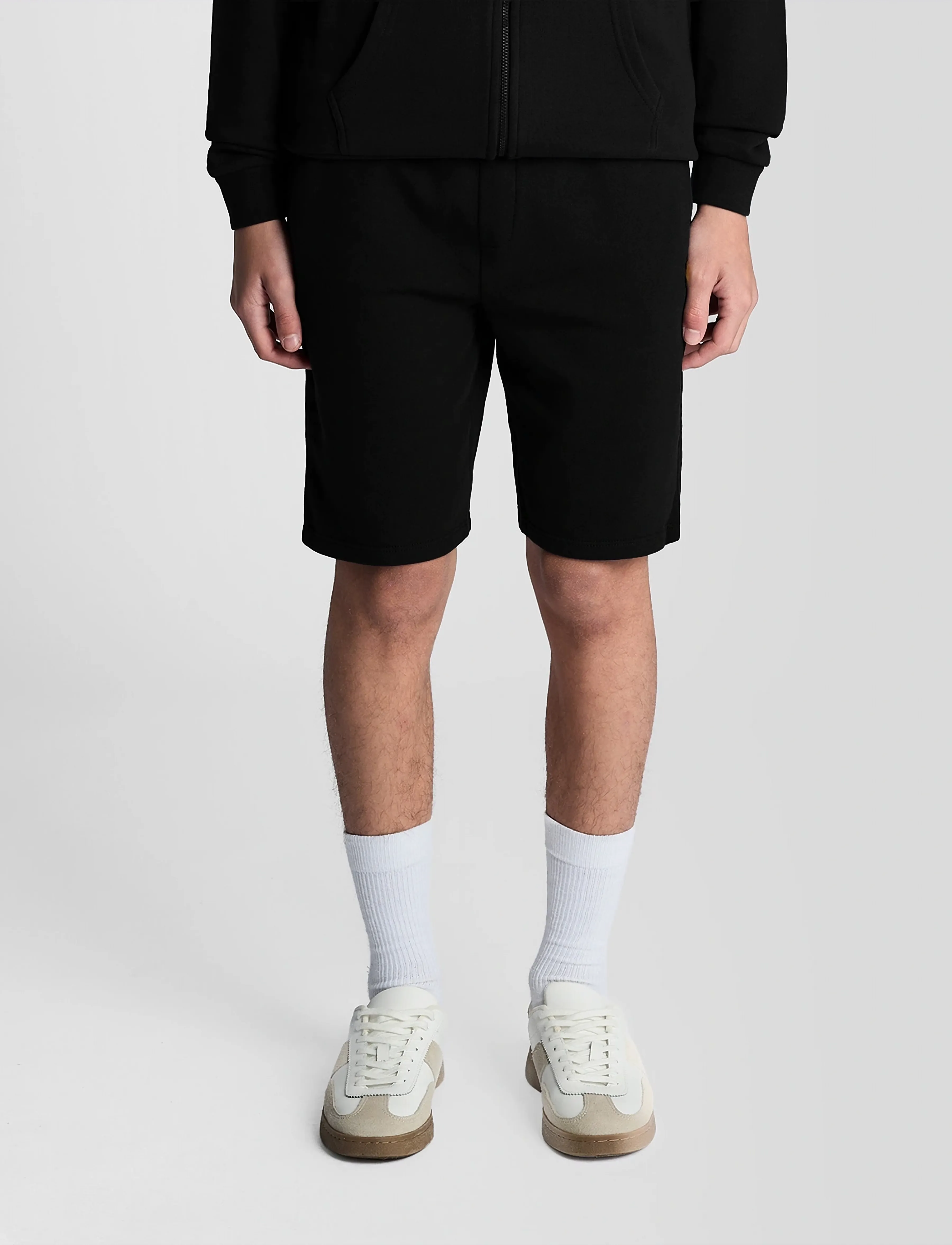 Lyle & Scott Sweat Short - Bottoms - Z865 JET BLACK / black