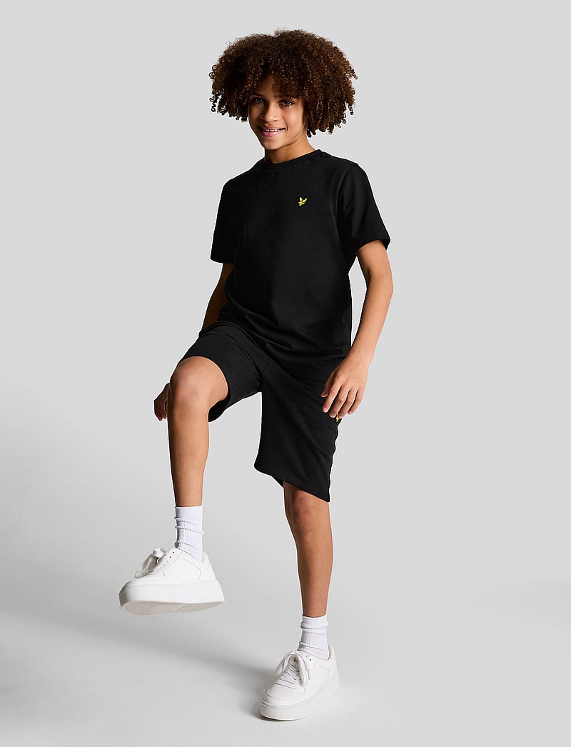 Lyle & Scott - Sweat Short - sweatshorts - z865 jet black - 3