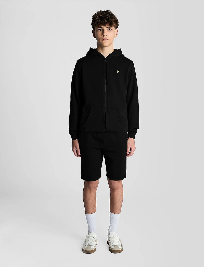 Lyle & Scott - Sweat Short - mjukisshorts - z865 jet black - 3