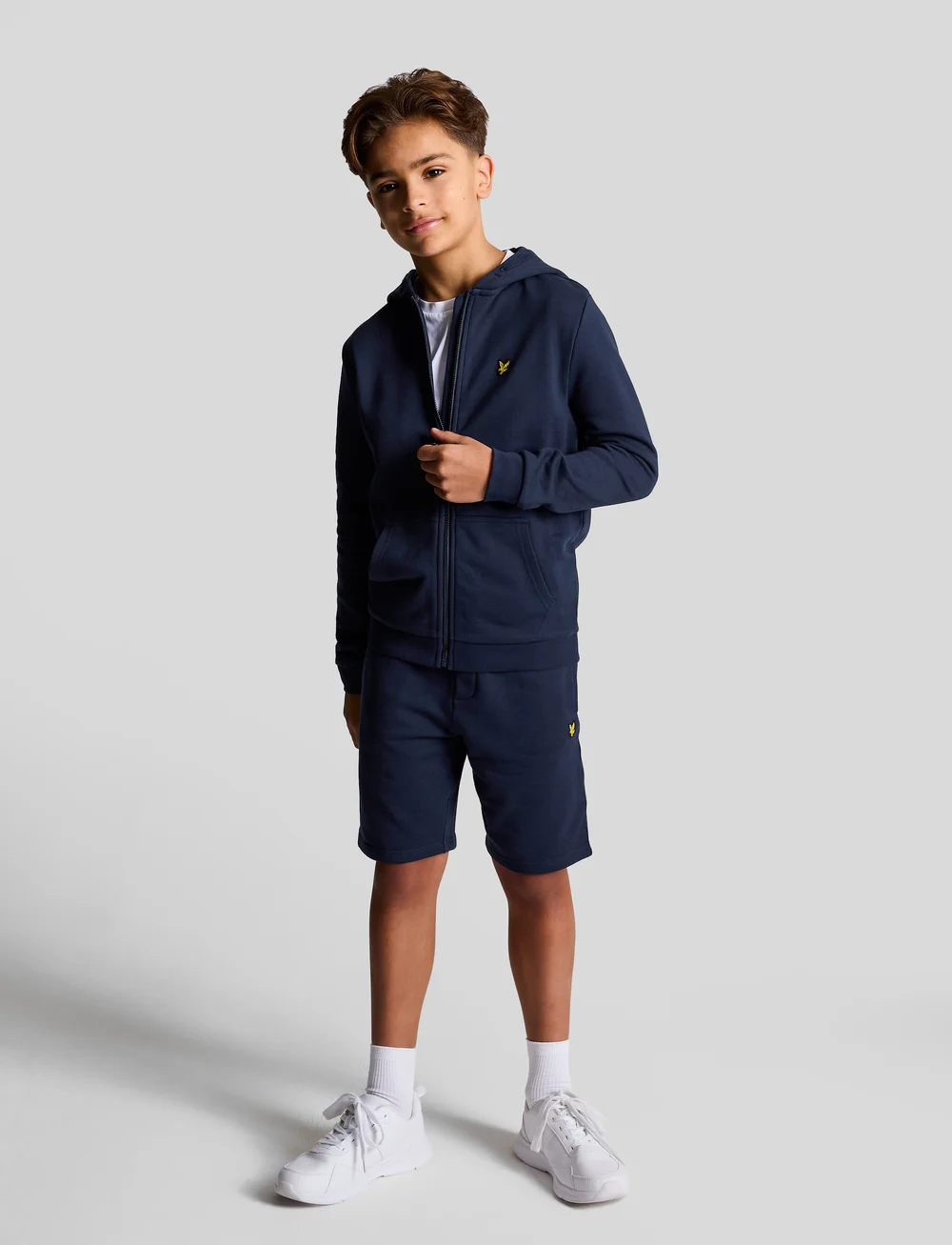 Lyle & Scott - Sweat Short - sweatshorts - z99 navy - 0