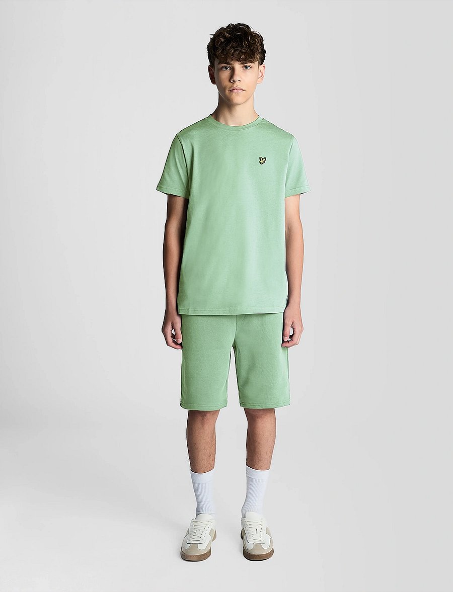 Lyle & Scott - Sweat Short - lühikesed dressipüksid - w907 turquoise shadow - 3
