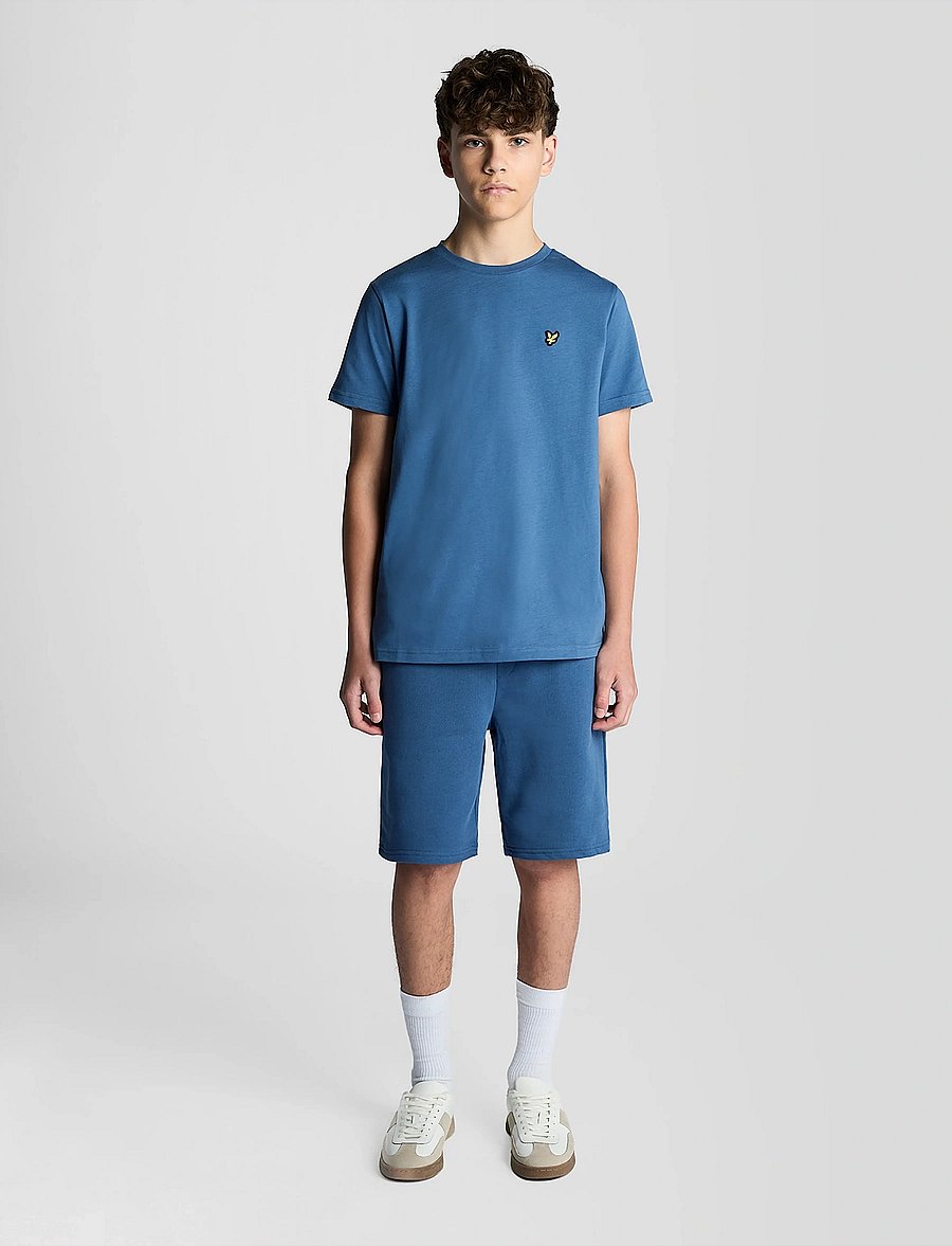 Lyle & Scott - Sweat Short - sweatshorts - z411 dark cornflower - 3