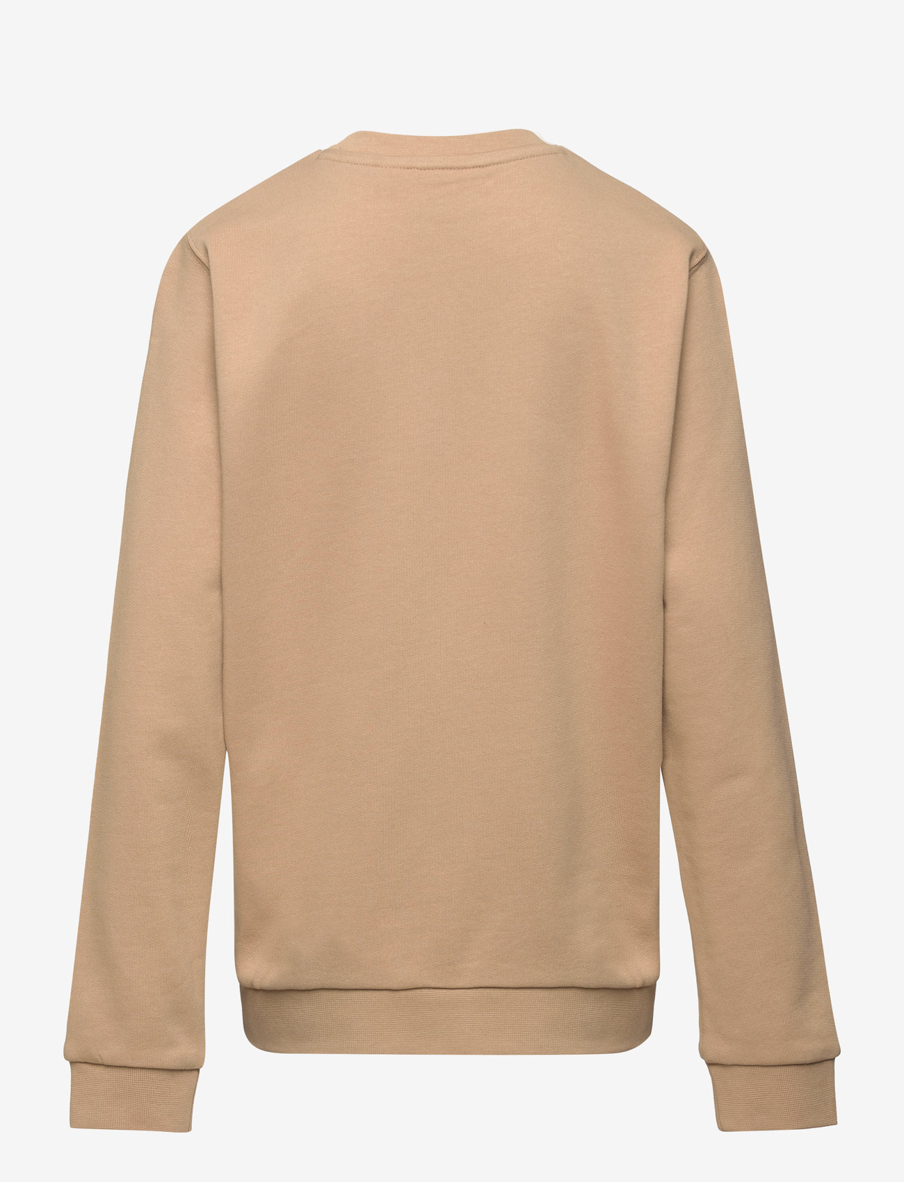 Lyle & Scott - Script Crew Neck Sweatshirt - herbstliche kleidung - w122 sand storm - 1