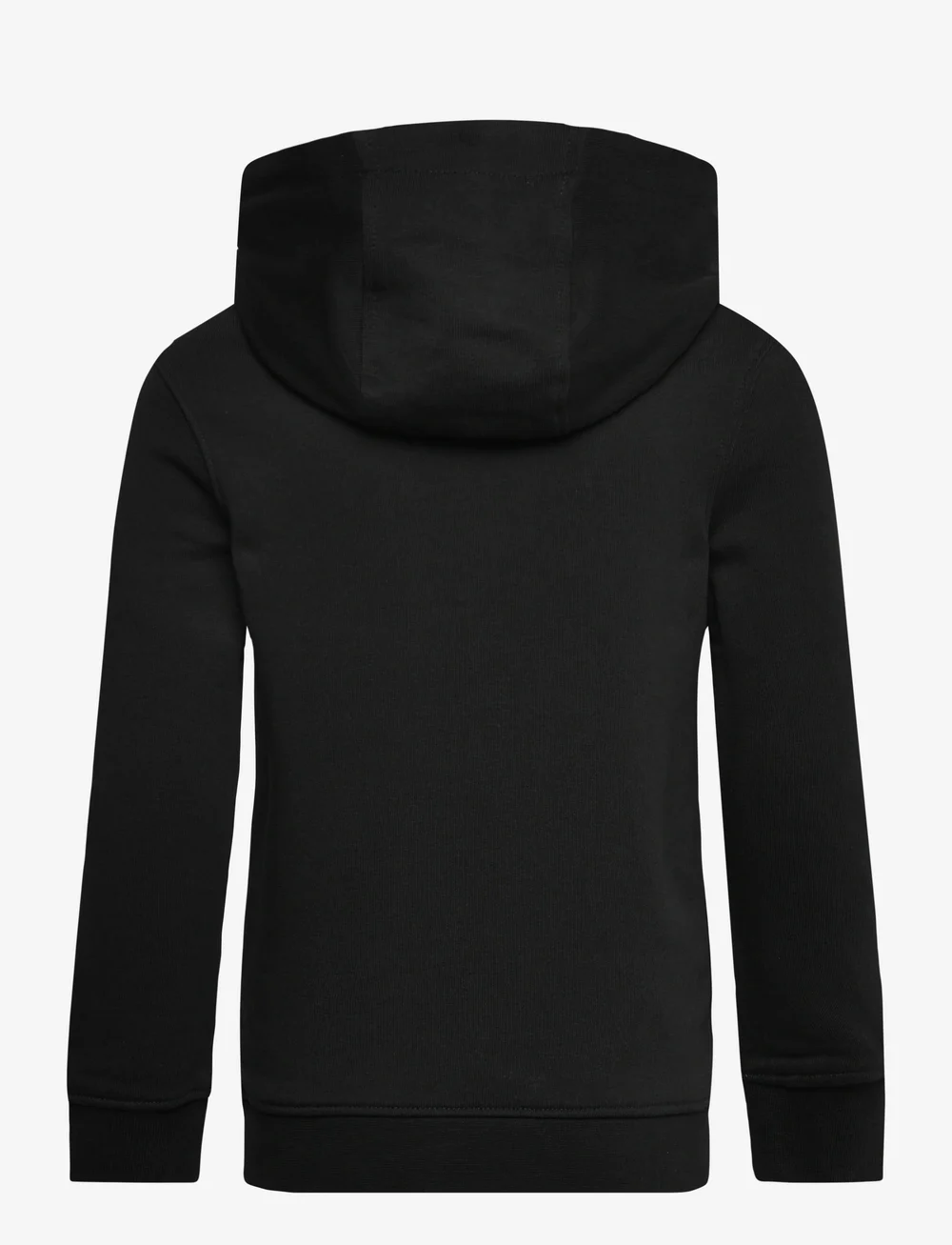 Lyle & Scott - Script Embroidered Hoodie - huvtröjor - z865 jet black - 1