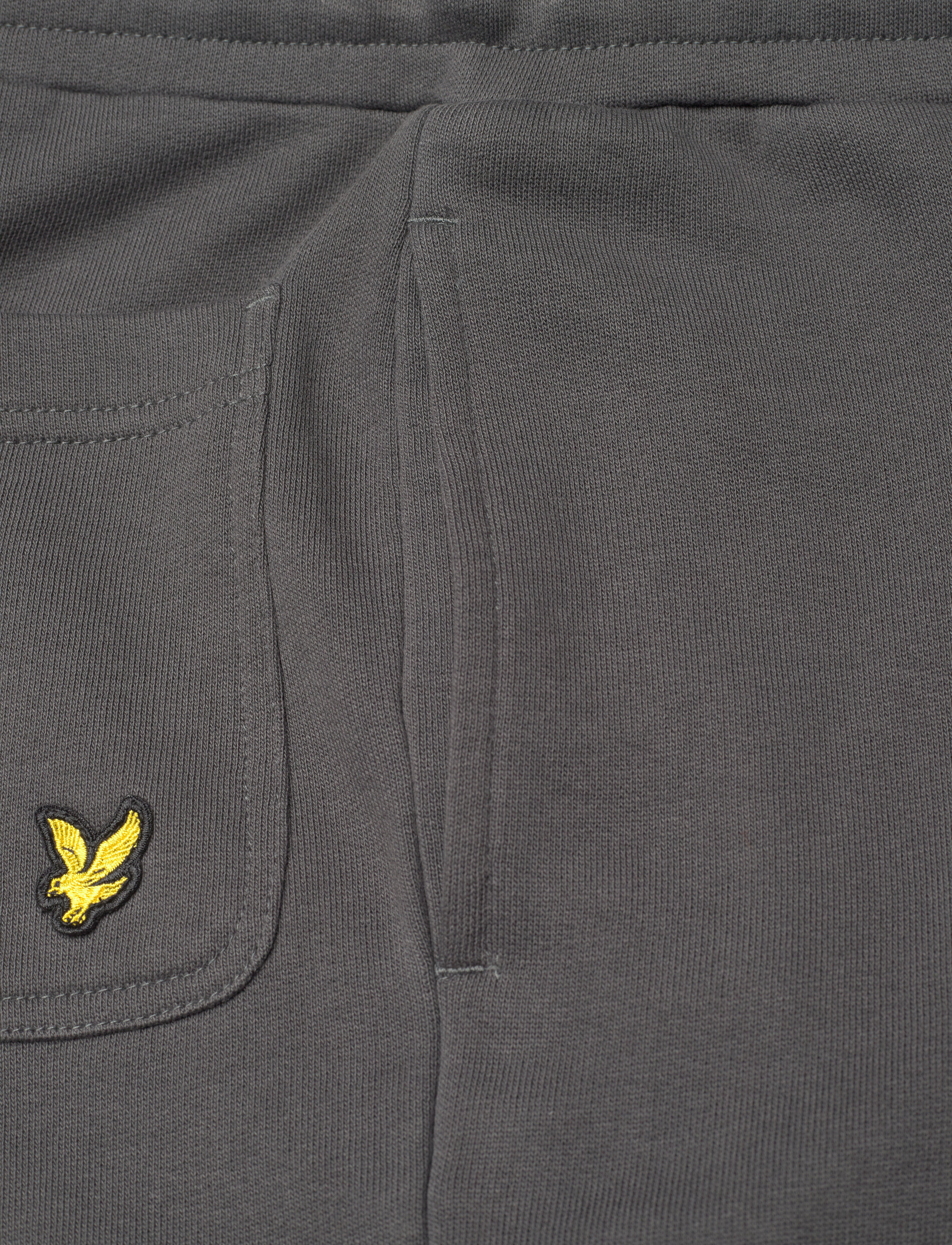 Lyle & Scott - Script Embroidered Sweatpant - gunmetal - 3