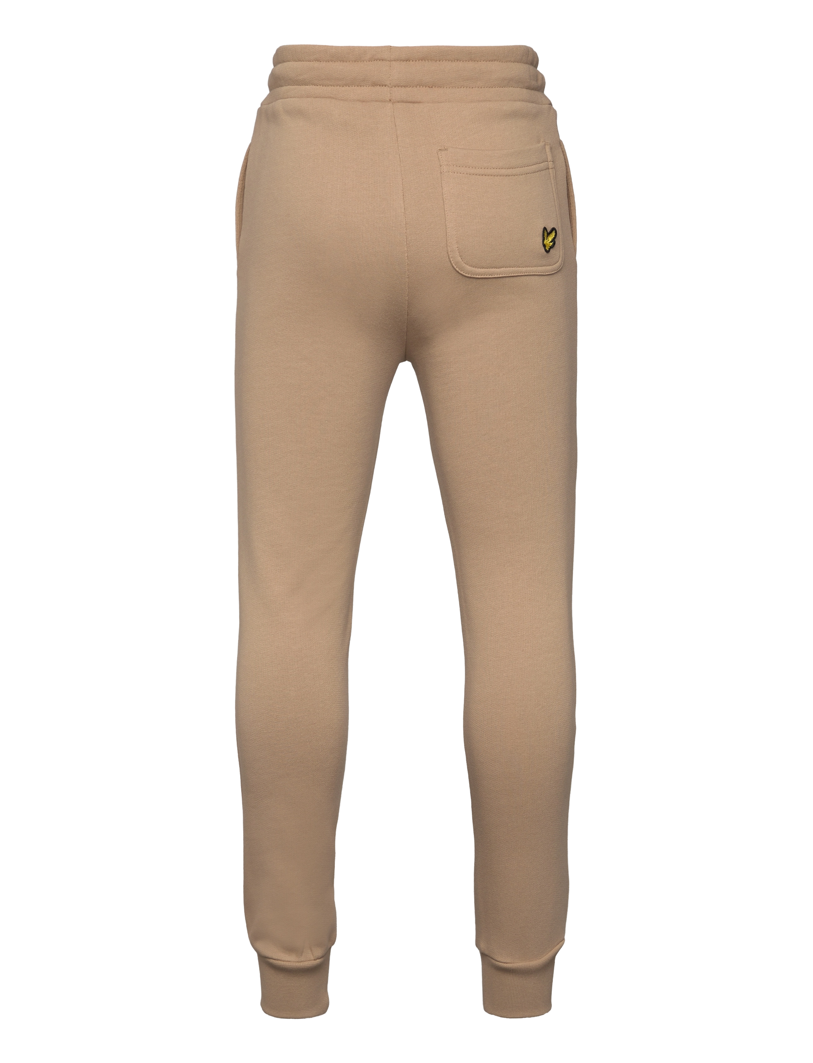 Lyle & Scott - Script Embroidered Sweatpant - w122 sand storm - 1