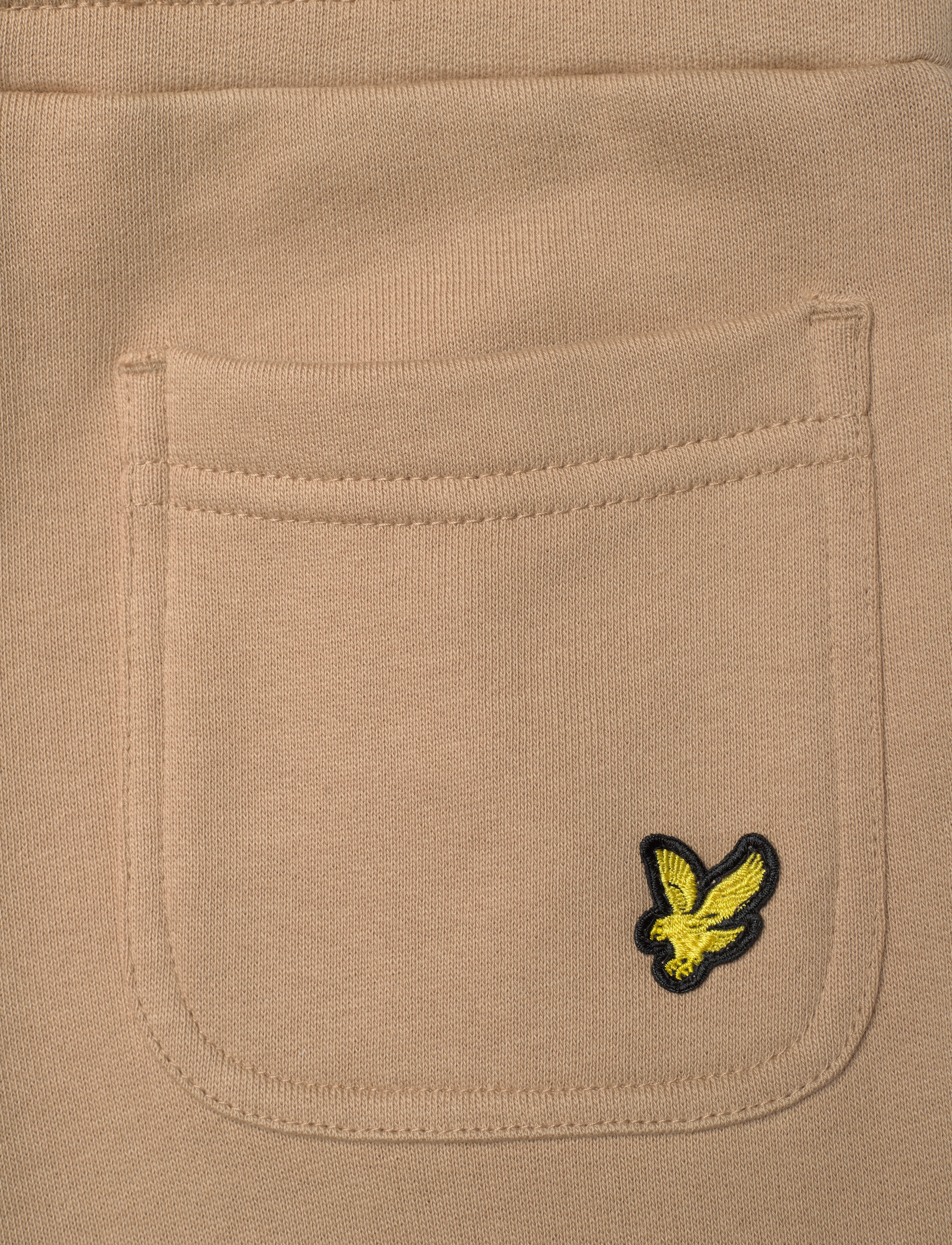 Lyle & Scott - Script Embroidered Sweatpant - w122 sand storm - 4