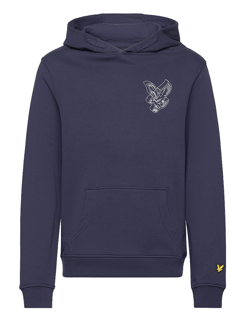 Lyle Scott 3d Eagle Graphic Hoodie (YLEMLB2025V) Hoodies