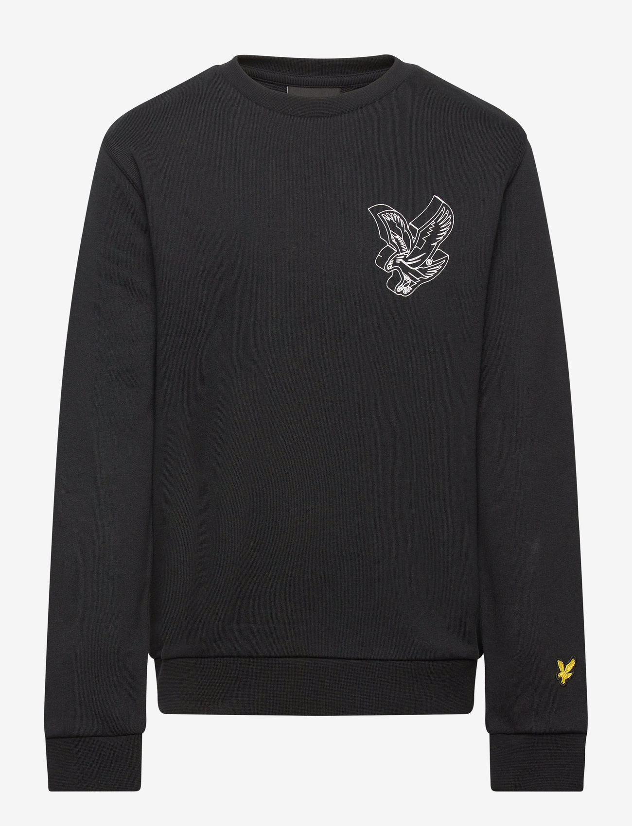 Lyle & Scott - 3D Eagle Graphic Sweatshirt - z865 jet black - 0