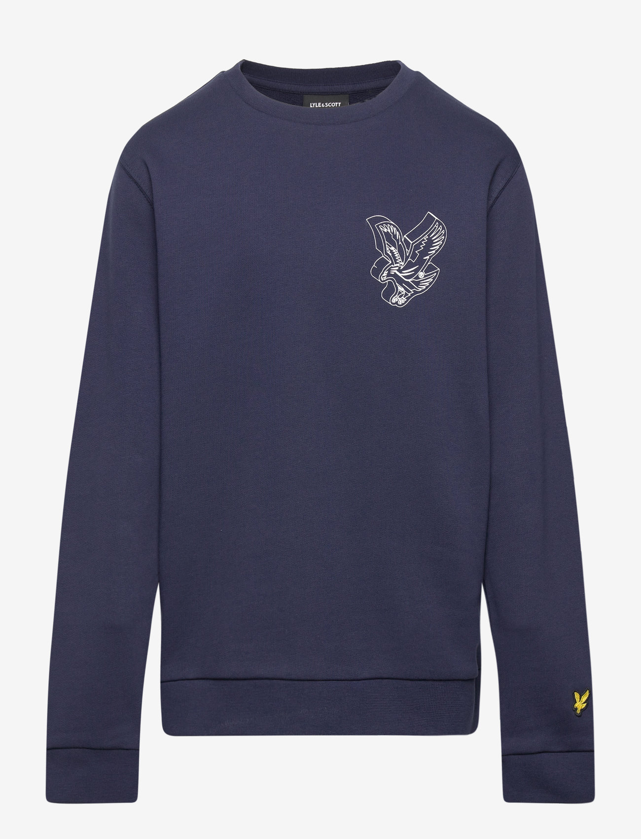 Lyle & Scott - 3D Eagle Graphic Sweatshirt - sweatshirts - z99 navy - 0