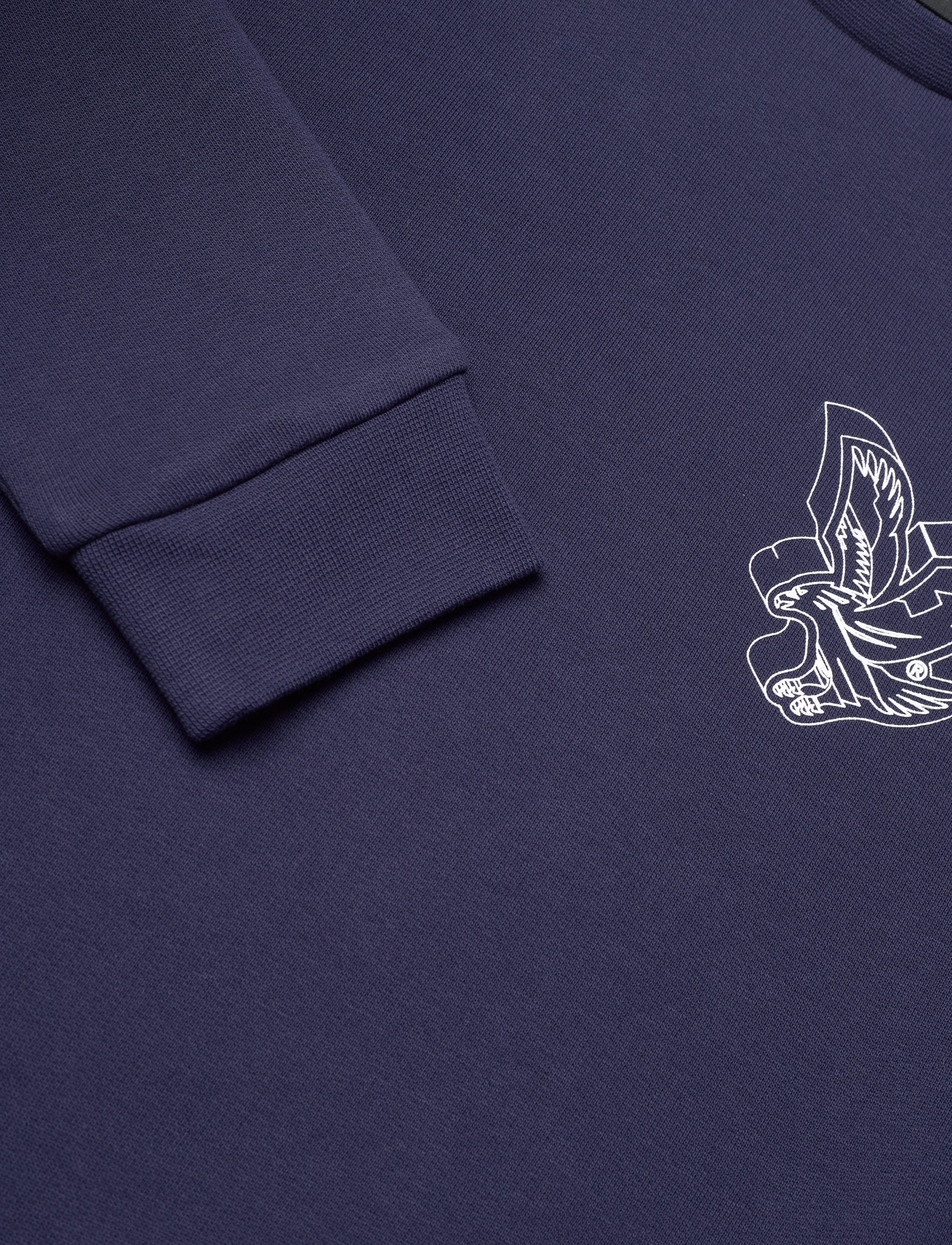 Lyle & Scott - 3D Eagle Graphic Sweatshirt - z99 navy - 2