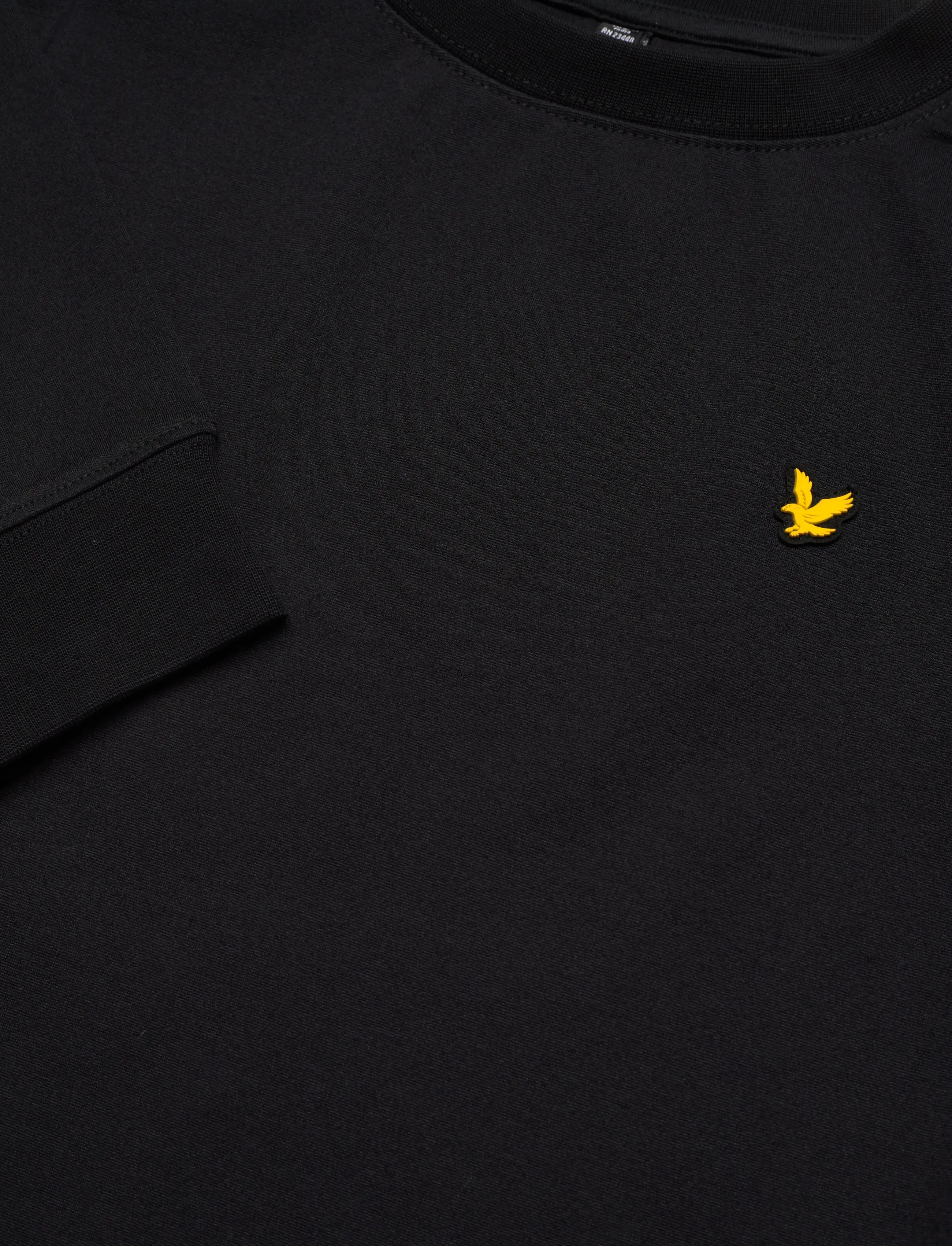 Lyle & Scott - Fly Fleece Crew - z865 jet black - 2
