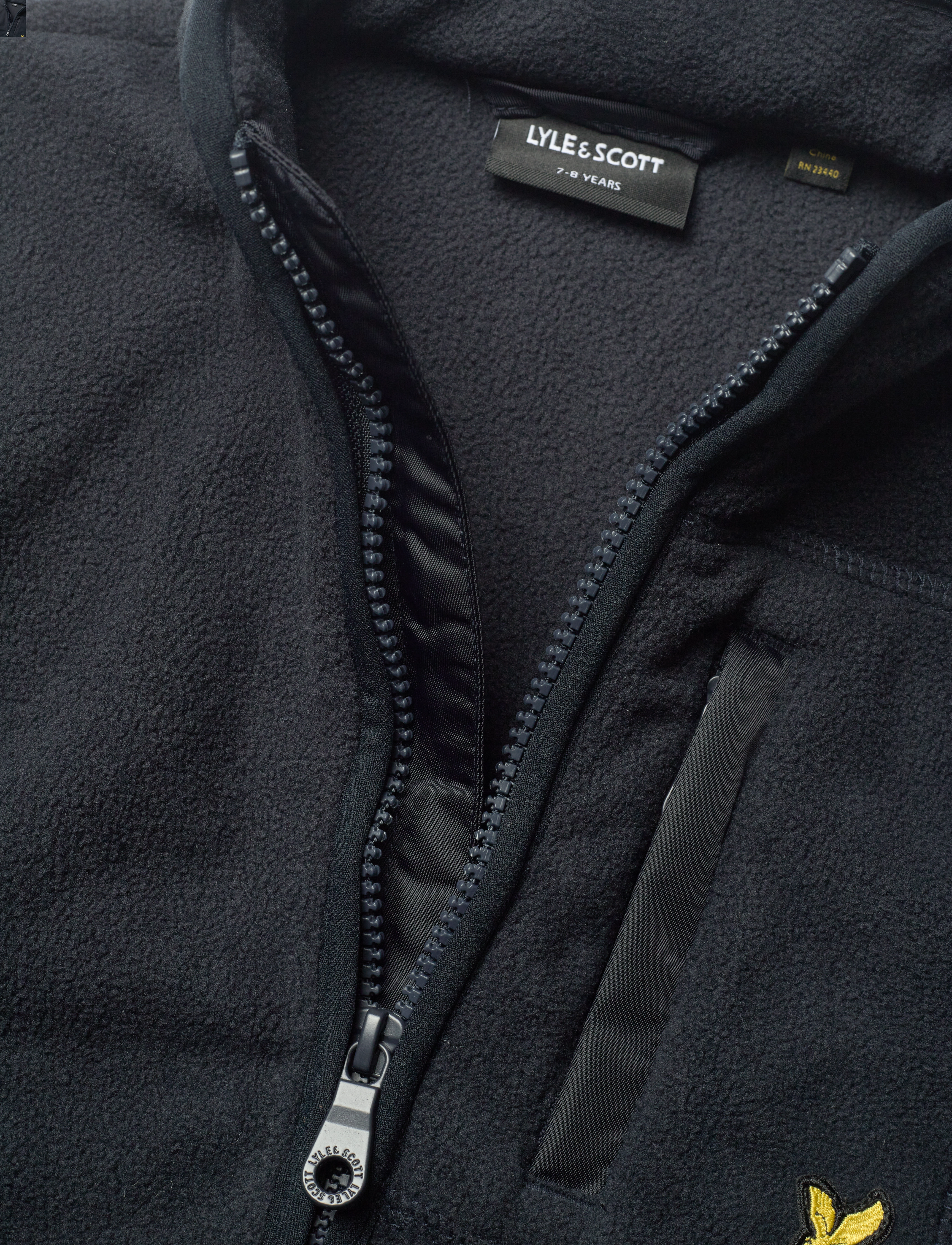 Lyle & Scott - Microfleece Zip Through - z271 dark navy - 2
