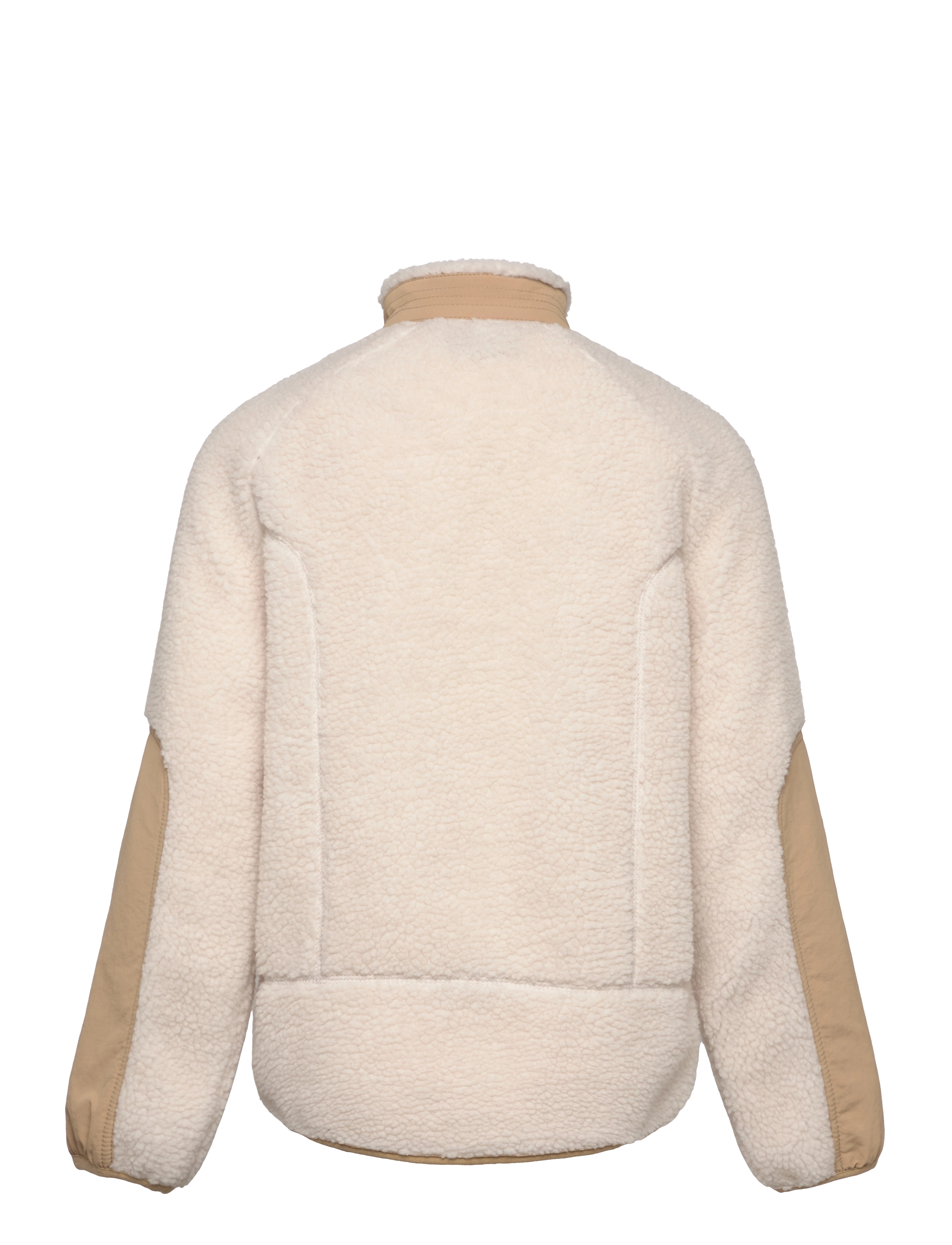 Lyle & Scott - Woven Trim Sherpa Fleece - w870 cove - 1