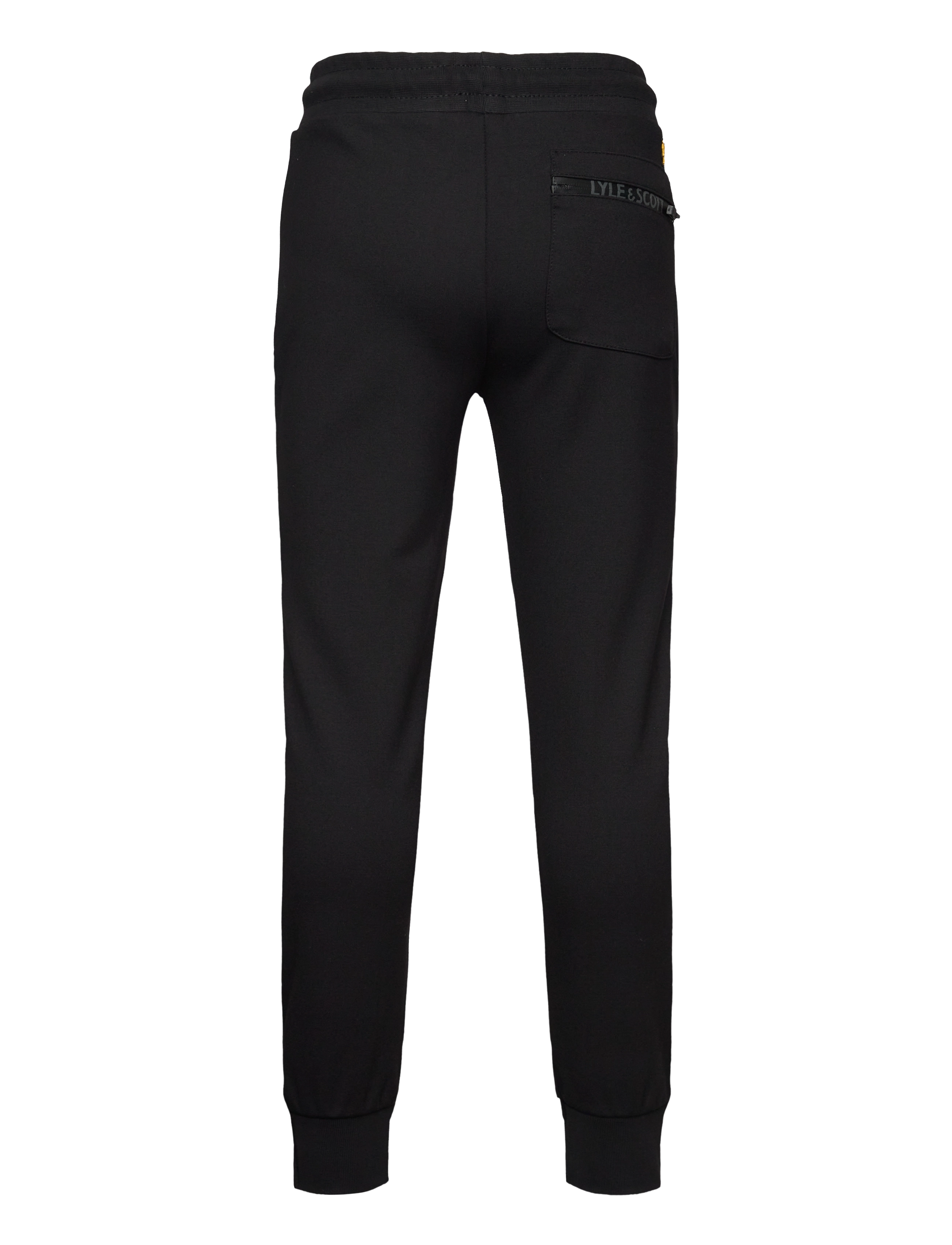 Lyle & Scott - Fly Fleece Branded Zip Jogger - jet black - 1