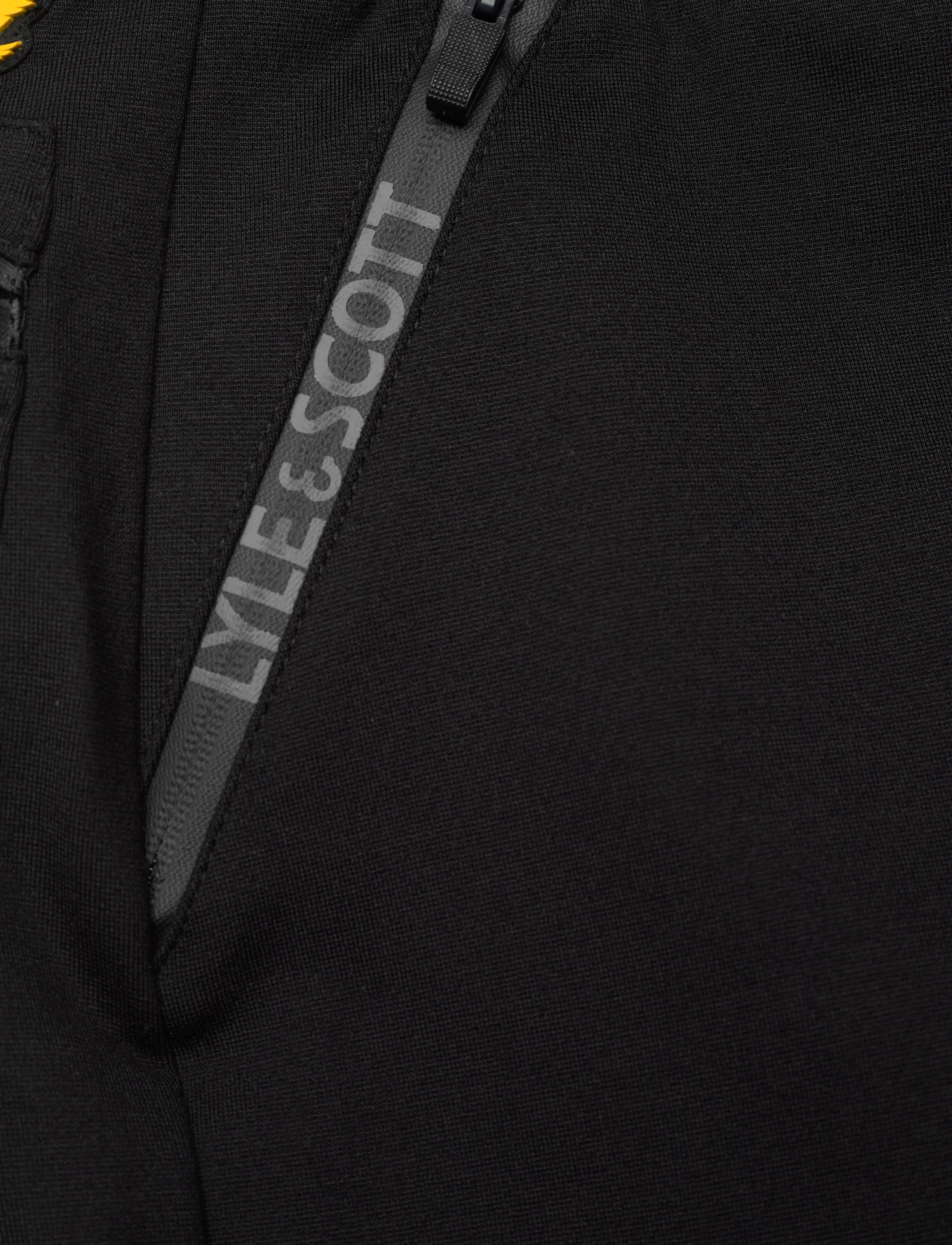 Lyle & Scott - Fly Fleece Branded Zip Jogger - jet black - 2
