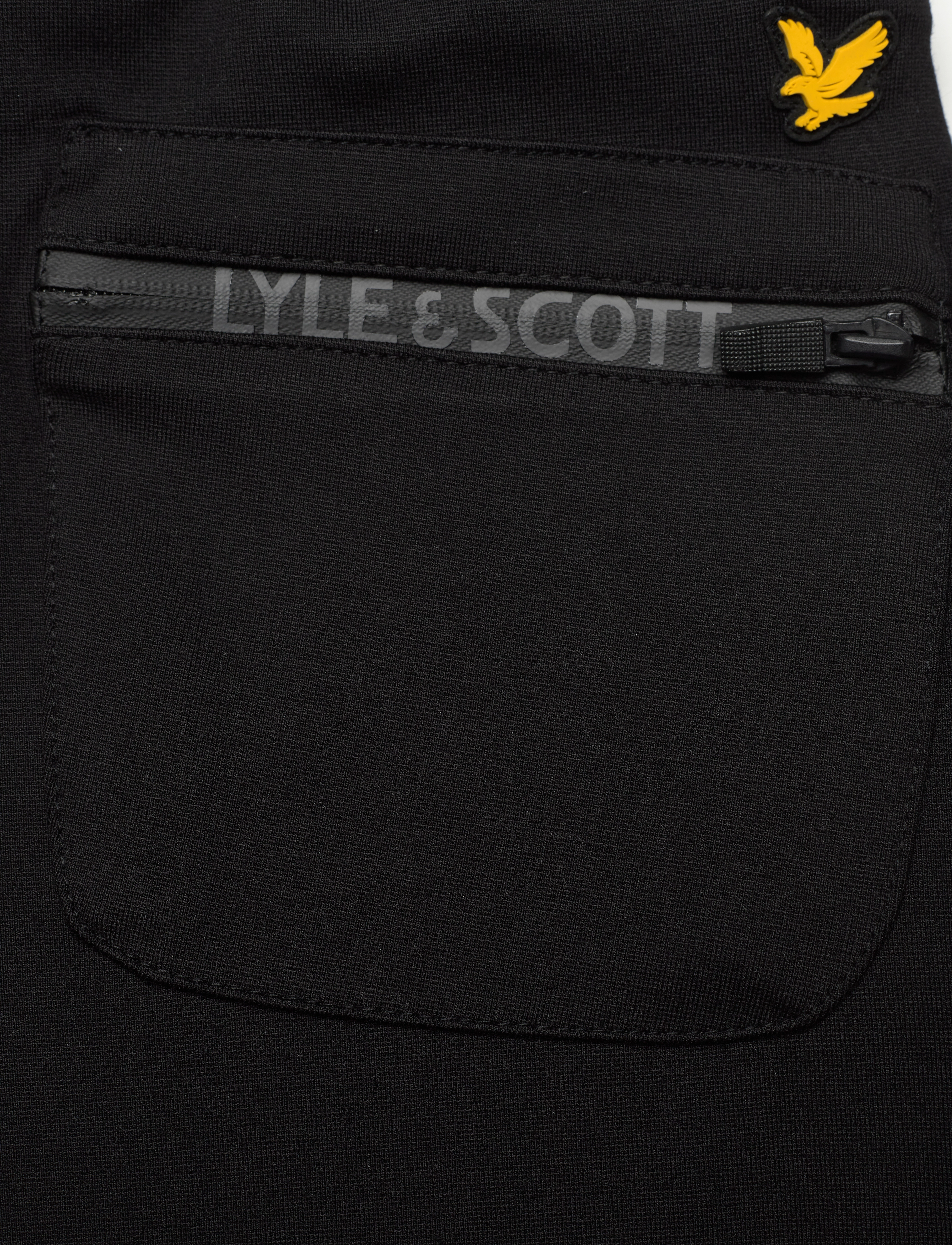 Lyle & Scott - Fly Fleece Branded Zip Jogger - jet black - 4