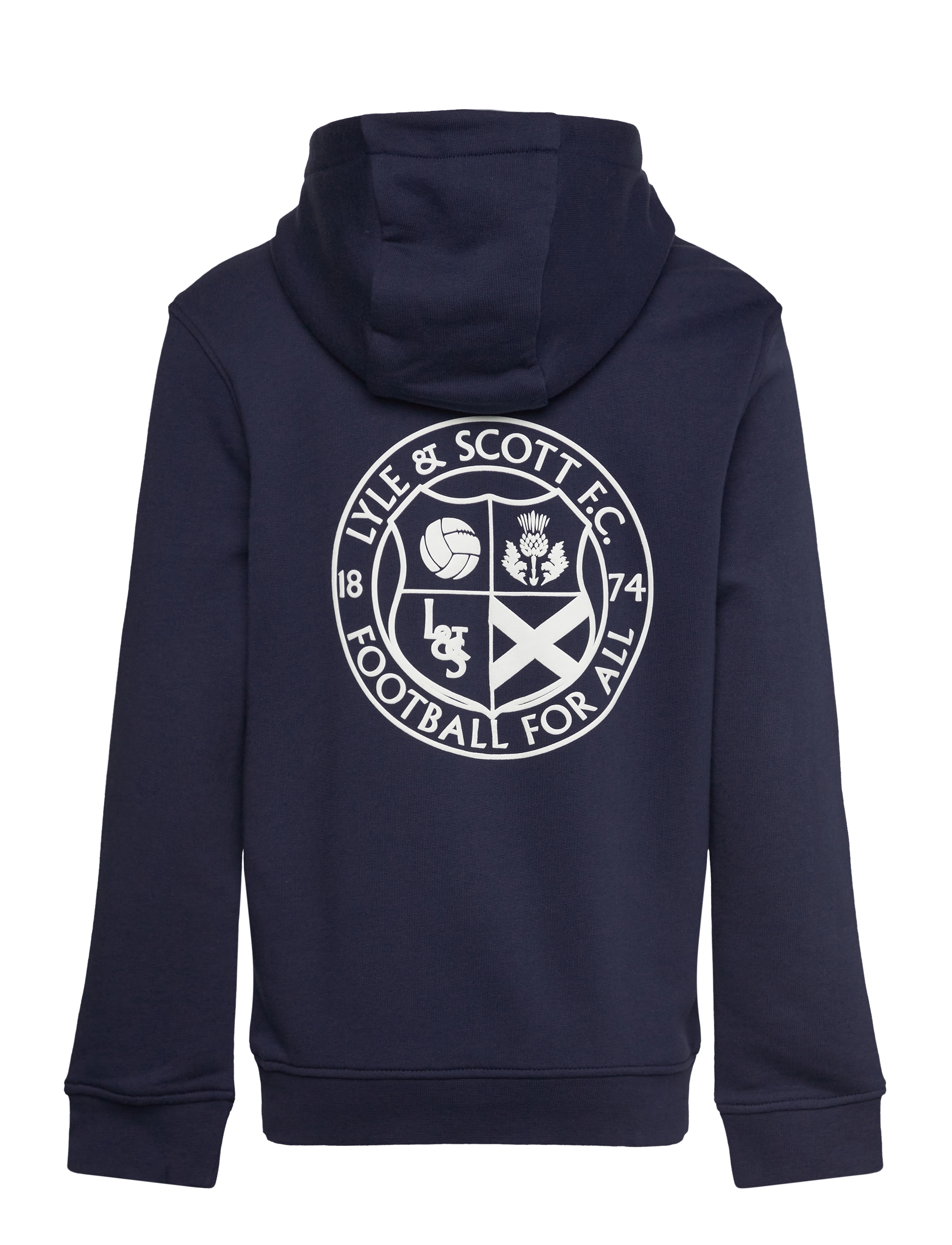 Lyle & Scott - Football Logo Hoodie - navy - 1