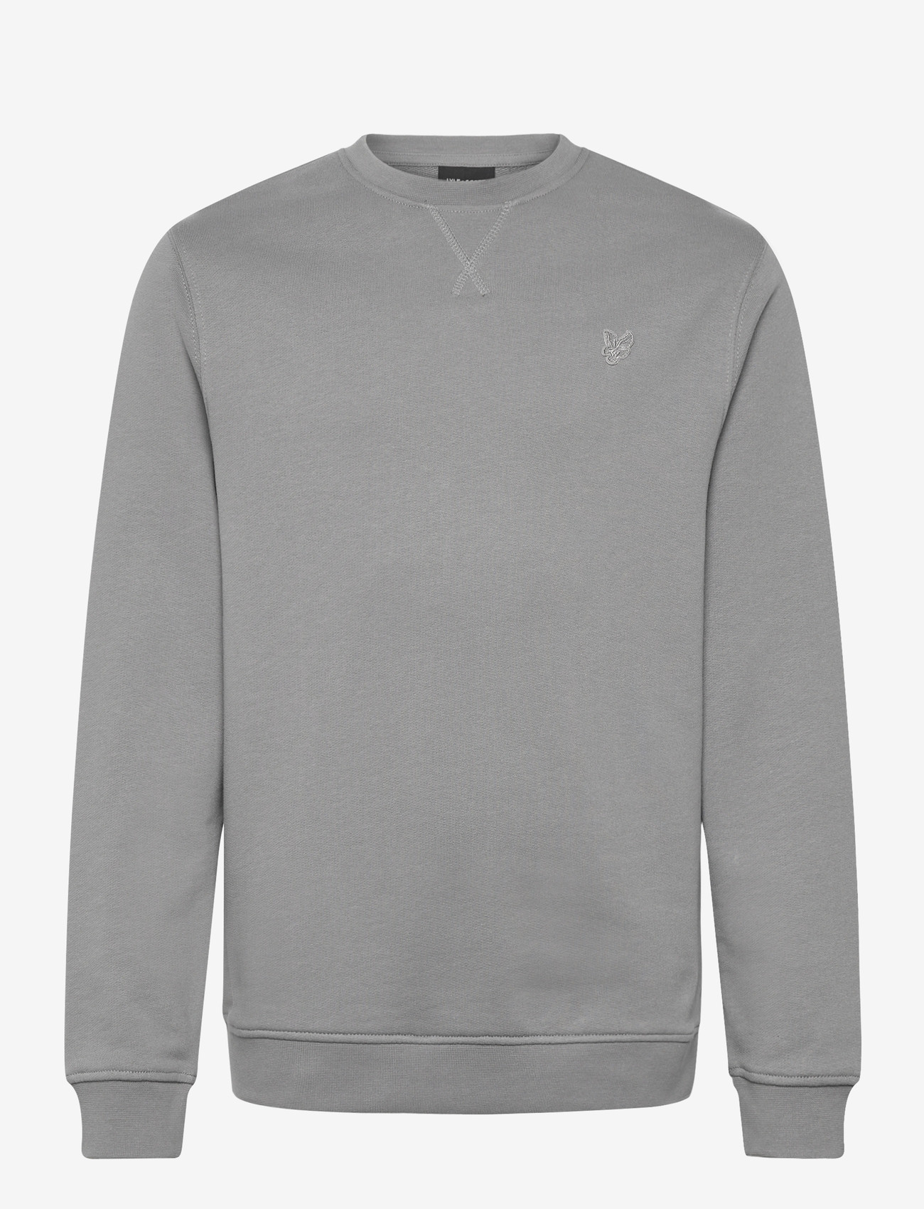 Lyle & Scott - Tonal Crew Neck Sweatshirt - sharkskin - 0