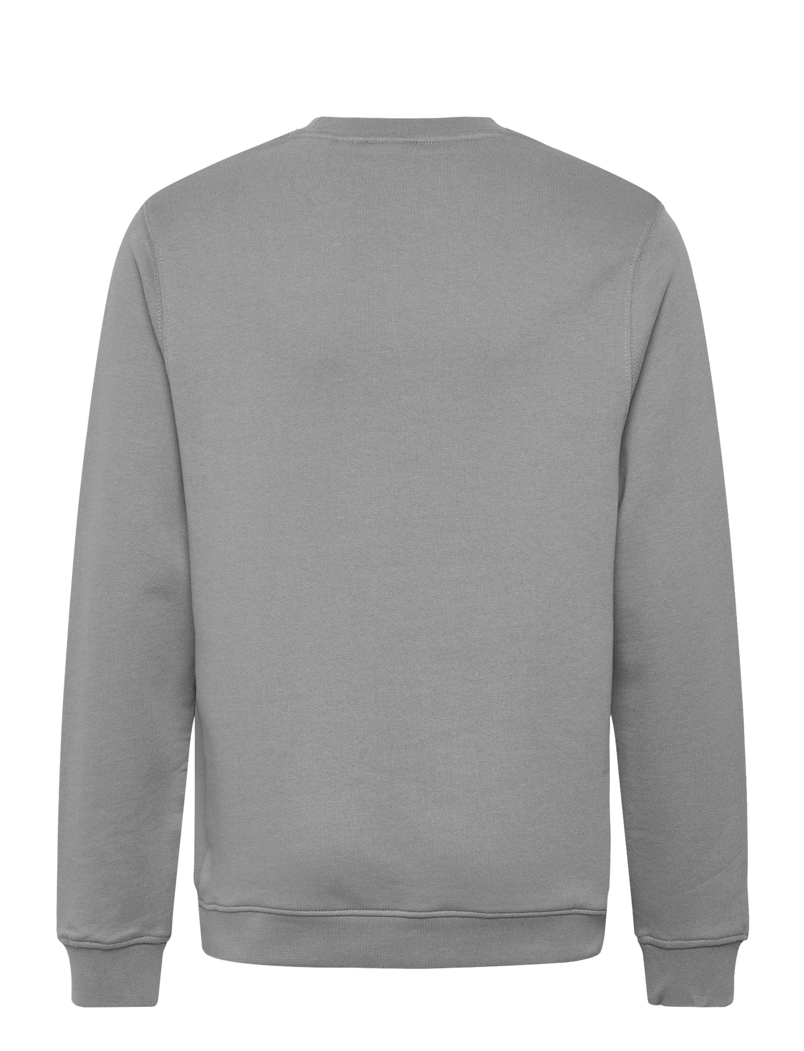 Lyle & Scott - Tonal Crew Neck Sweatshirt - sharkskin - 1