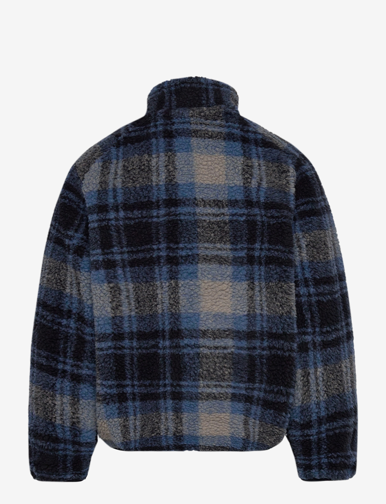 Lyle & Scott - Jacquard Sherpa Fleece - fliisjakid - z99 navy - 1