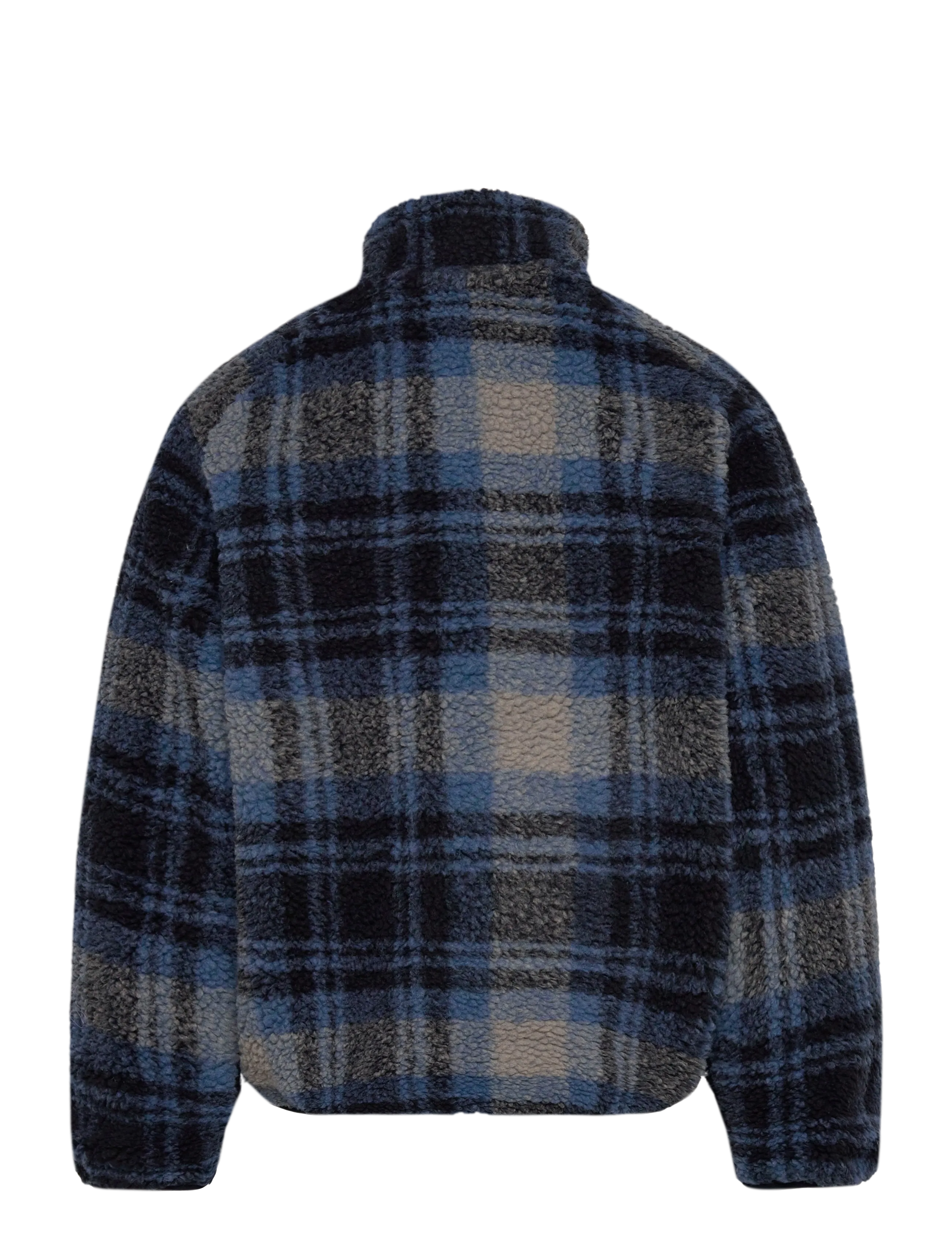 Lyle & Scott - Jacquard Sherpa Fleece - fleece jas - z99 navy - 1