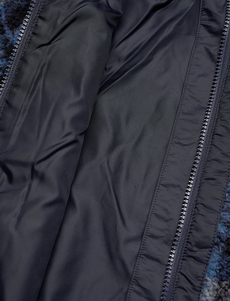 Lyle & Scott - Jacquard Sherpa Fleece - fliisjakid - z99 navy - 4