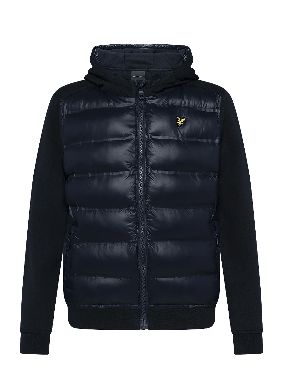 Lyle & Scott - Hybrid Hoodie - kapuutsiga pusad - dark navy - 1