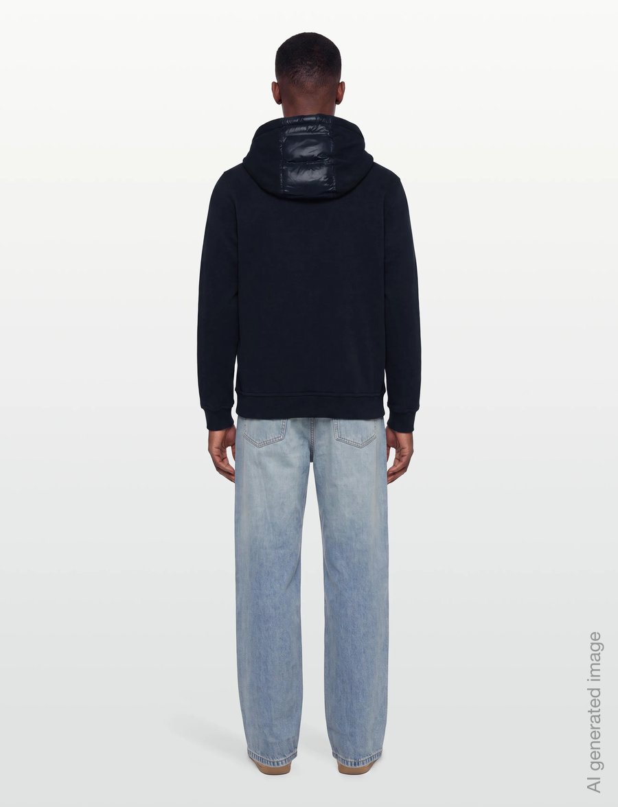 Lyle & Scott - Hybrid Hoodie - kapuutsiga pusad - dark navy - 4