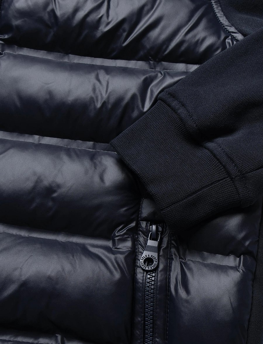 Lyle & Scott - Hybrid Hoodie - kapuutsiga pusad - dark navy - 3