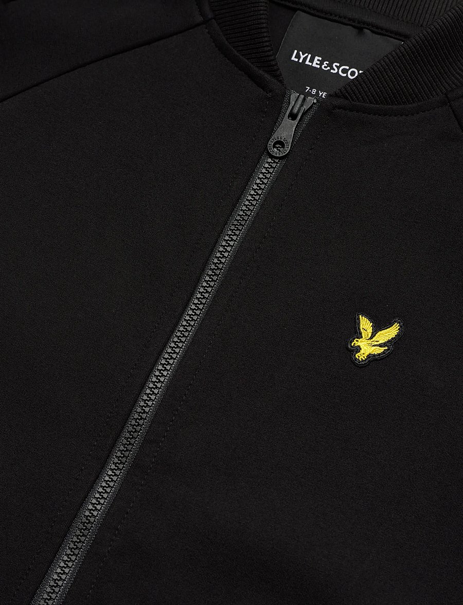 Lyle & Scott - Smart Bomber - bomber-takit - z865 jet black - 2