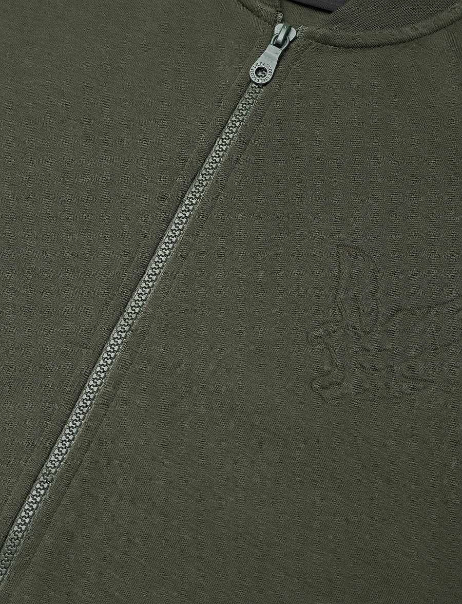 Lyle & Scott - Embossed Eagle Track Jacket - kapuzenpullover - x848 deep depths - 2