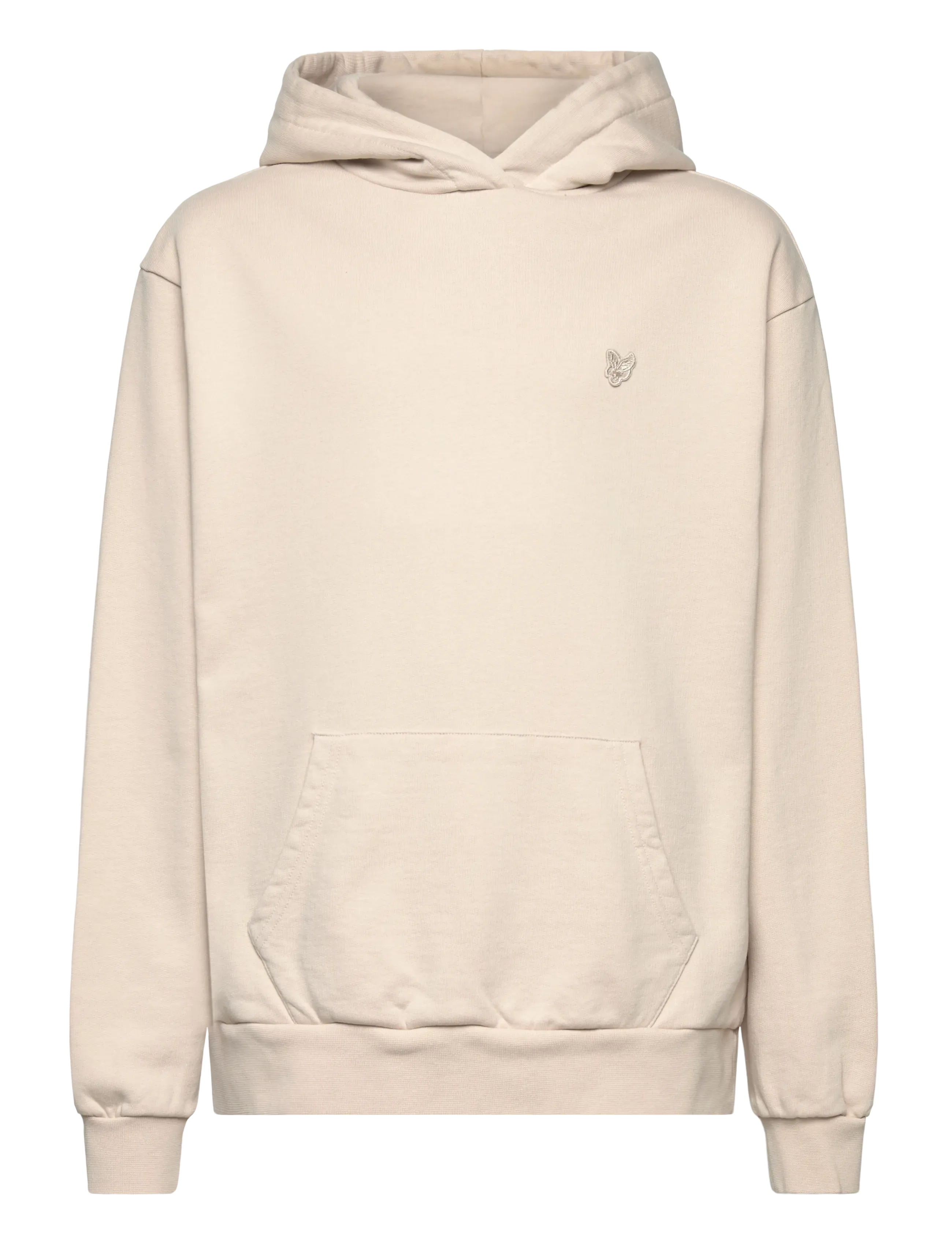 Lyle & Scott - Heavy Weight Drop Shoulder Hoodie - w503 putty - 0