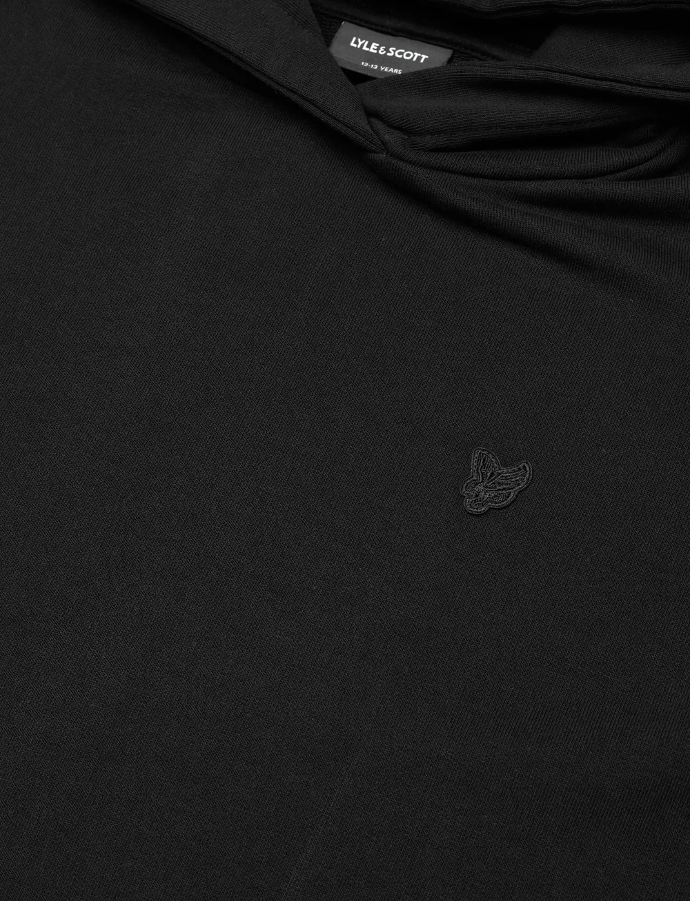 Lyle & Scott - Heavy Weight Drop Shoulder Hoodie - pulls à capuche - z865 jet black - 2