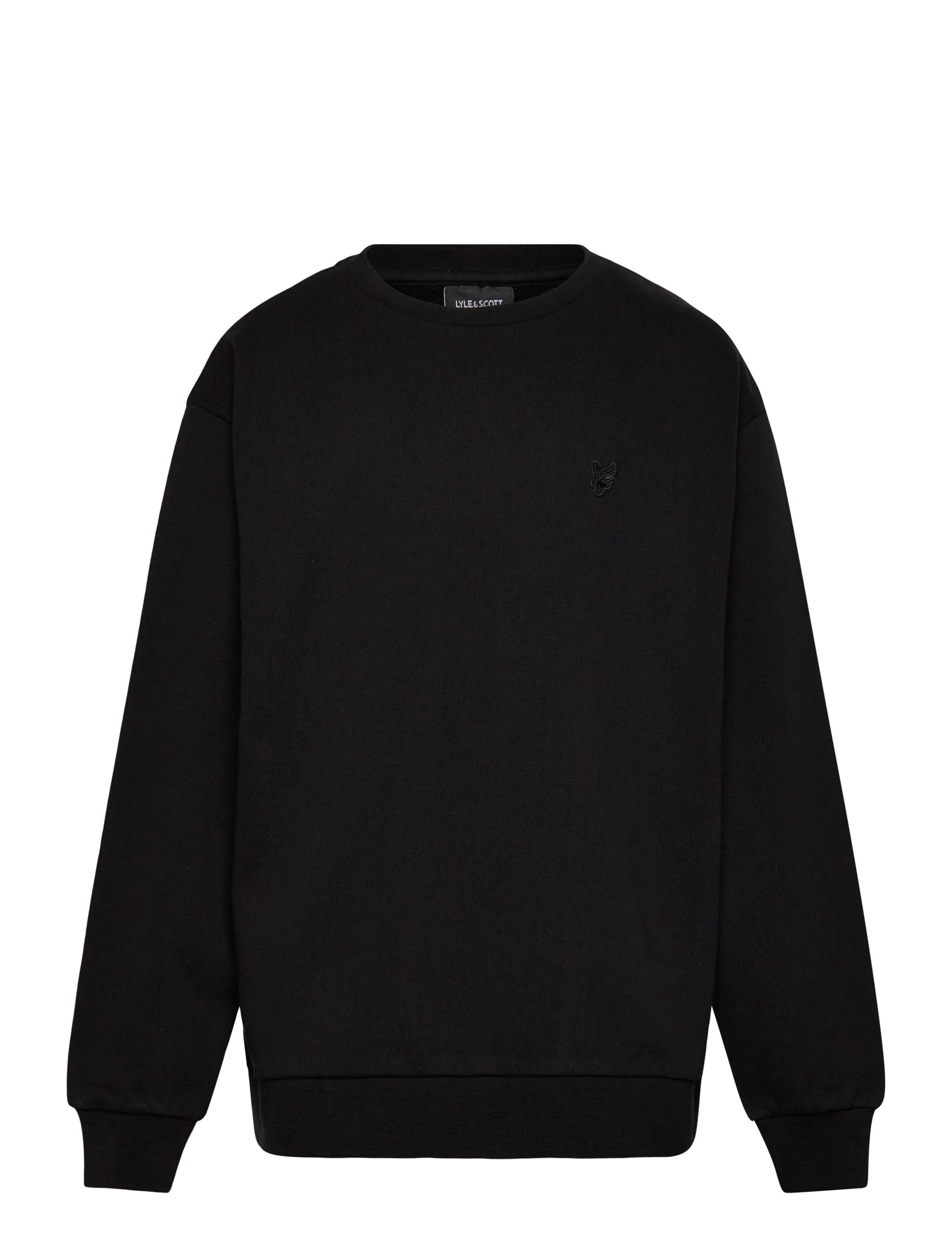 Heavy Weight Drop Shoulder Crew - Z865 JET BLACK