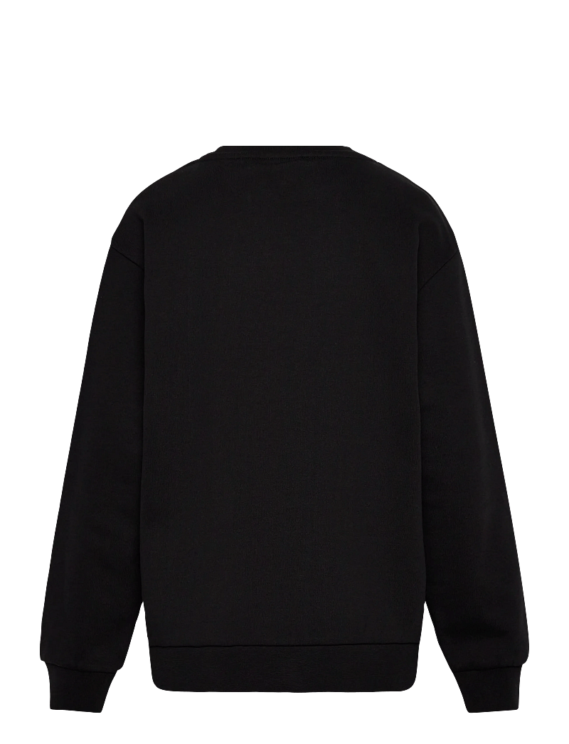 Lyle & Scott - Heavy Weight Drop Shoulder Crew - sweatshirts - z865 jet black - 1