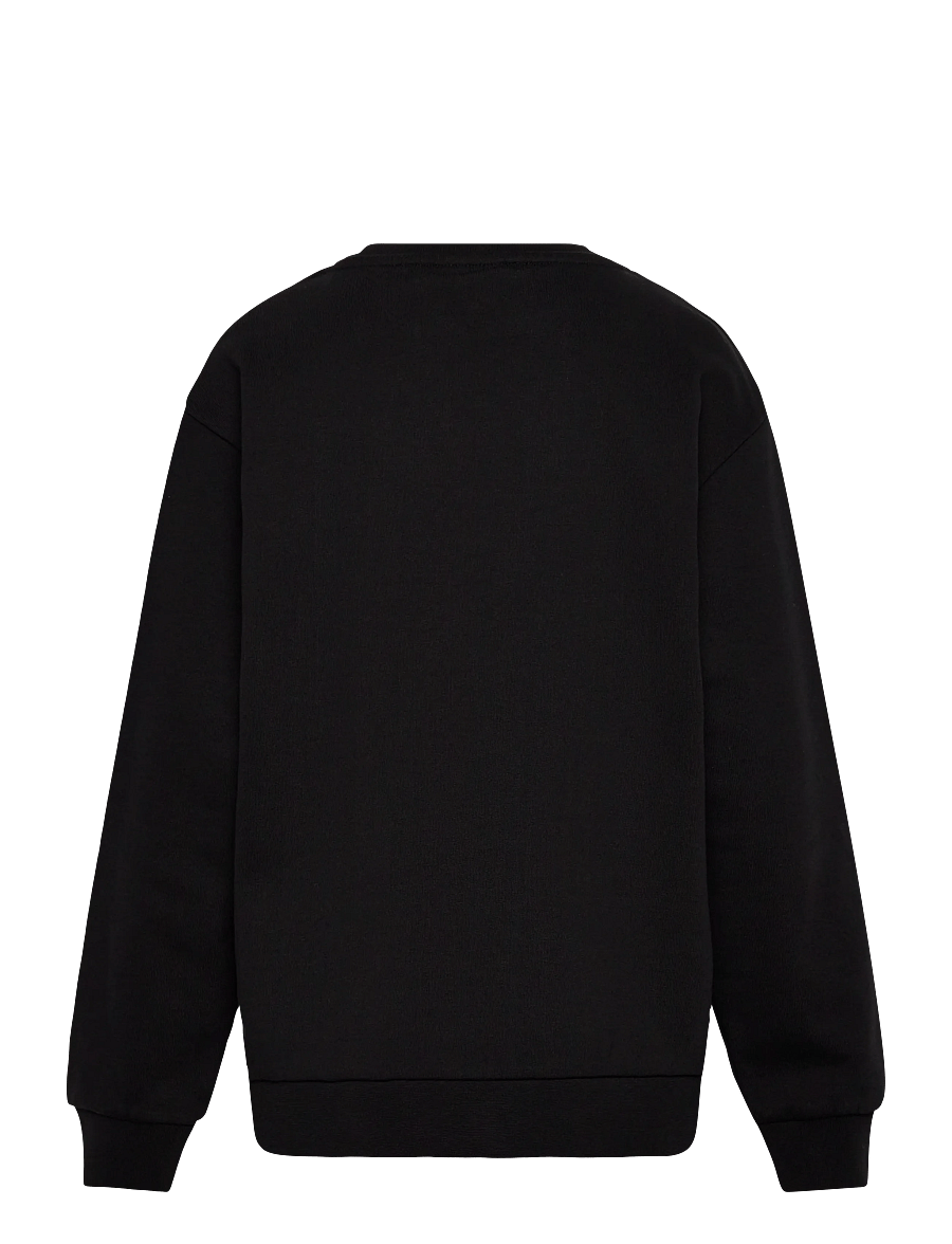 Lyle & Scott - Heavy Weight Drop Shoulder Crew - z865 jet black - 1