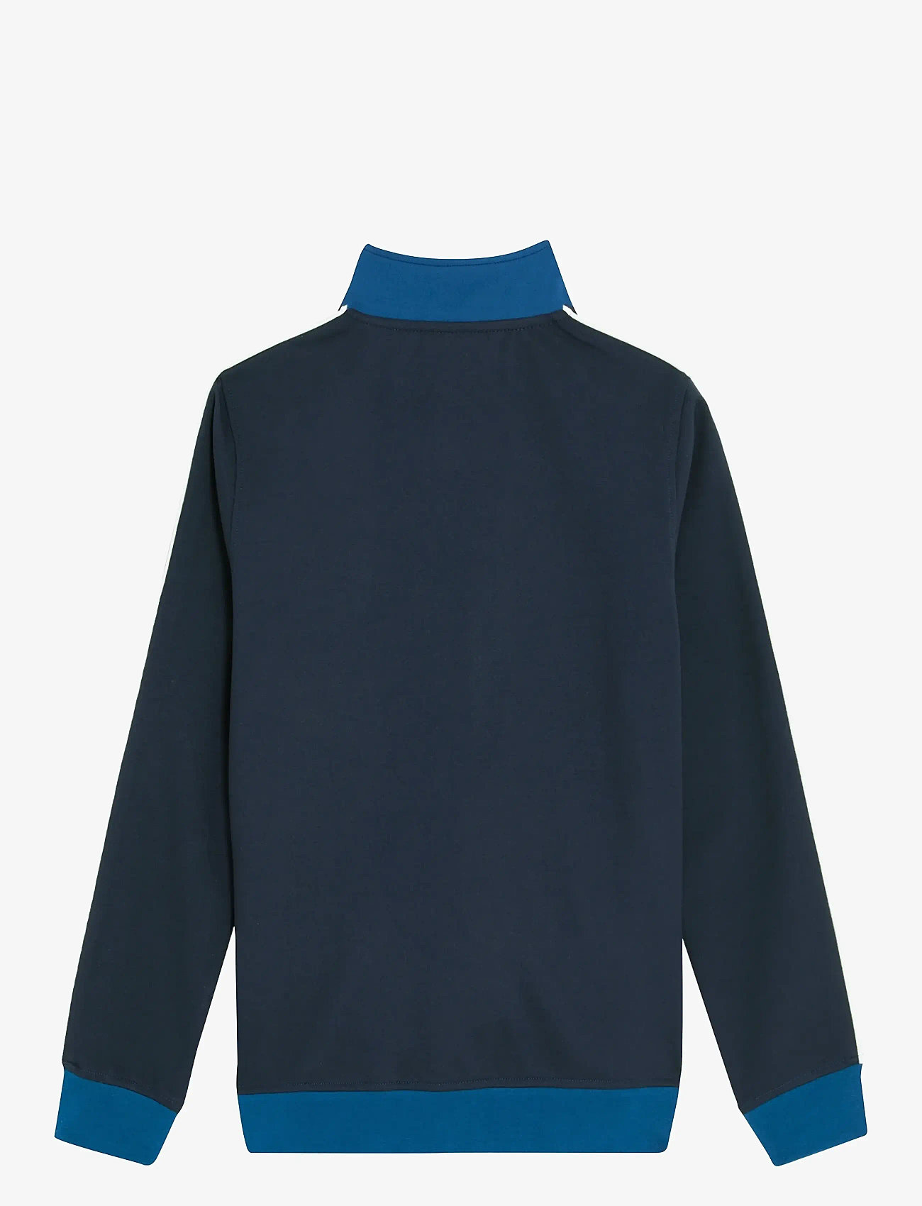 Lyle & Scott - Colour Block Track Jacket - sweatshirts - z271 dark navy - 1