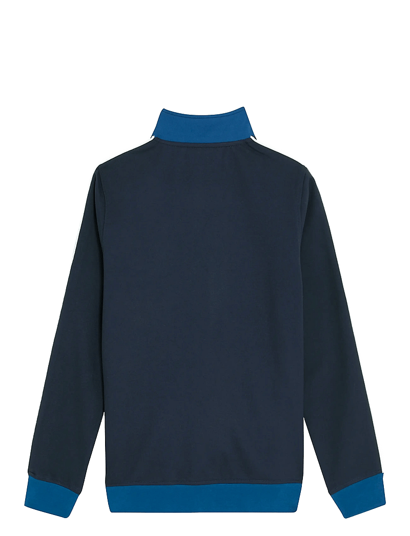 Lyle & Scott - Colour Block Track Jacket - sweatshirts - z271 dark navy - 1