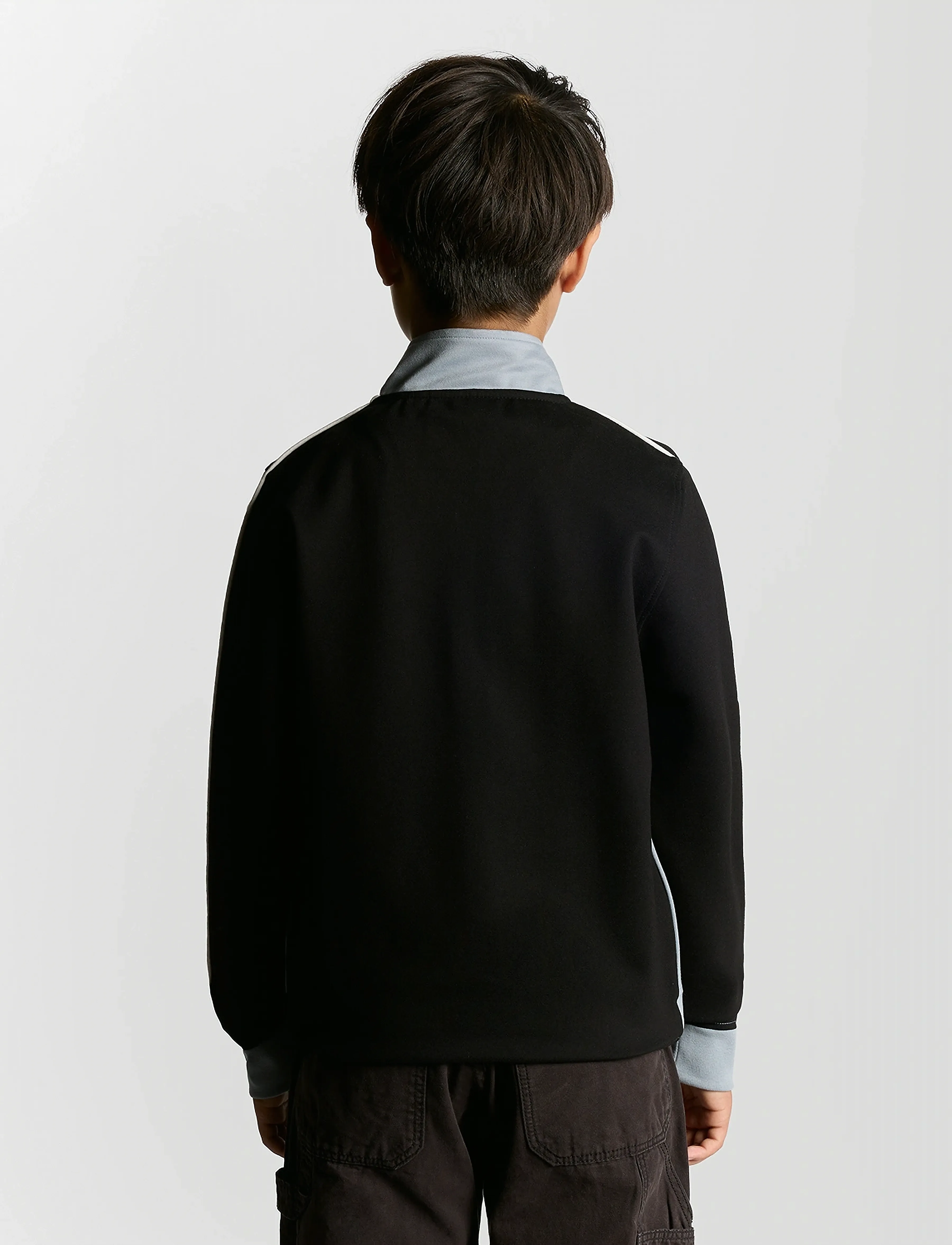 Lyle & Scott - Colour Block Track Jacket - dressipluusid - z865 jet black - 3