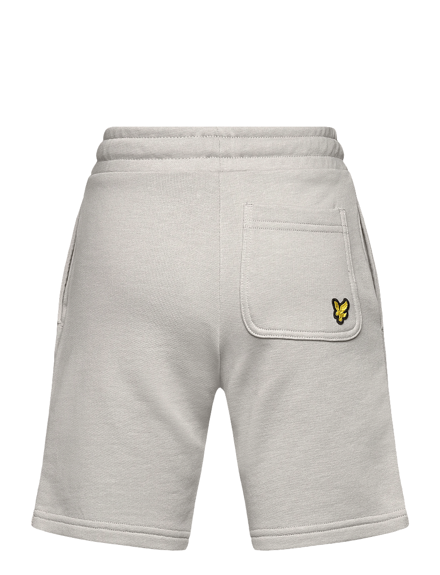 Lyle & Scott - Logo Print Sweat Short - sweatshorts - w742 cold grey - 2