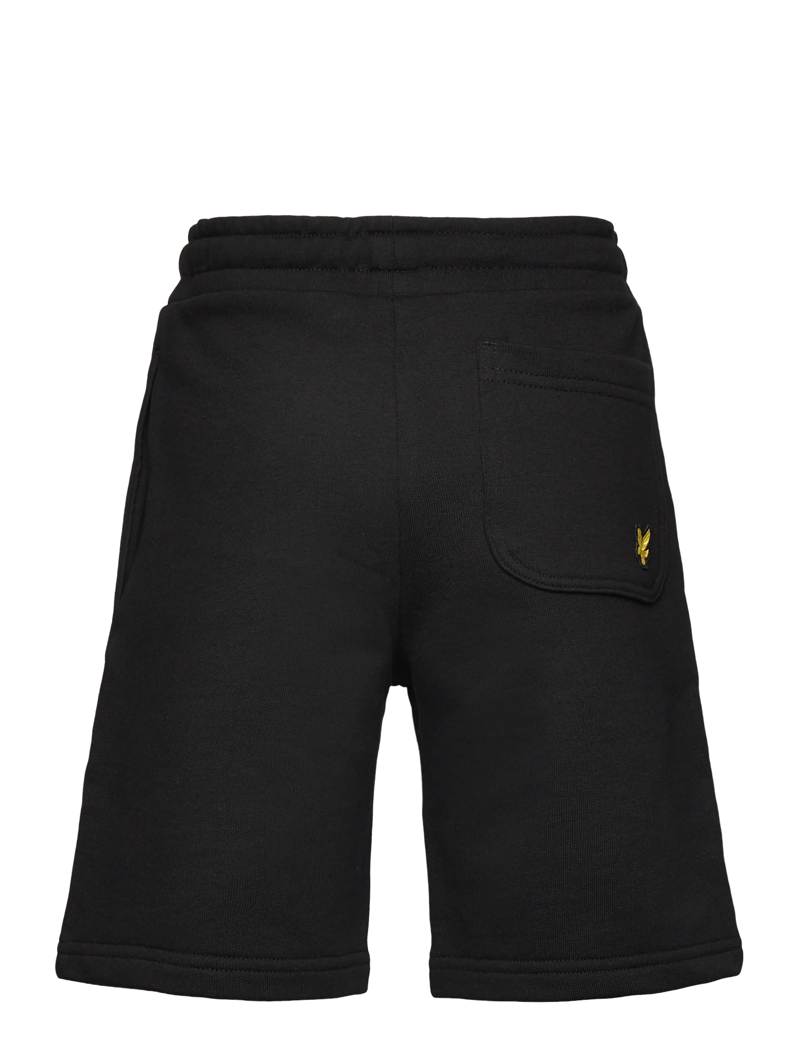 Lyle & Scott - Logo Print Sweat Short - sporta šorti - z865 jet black - 2