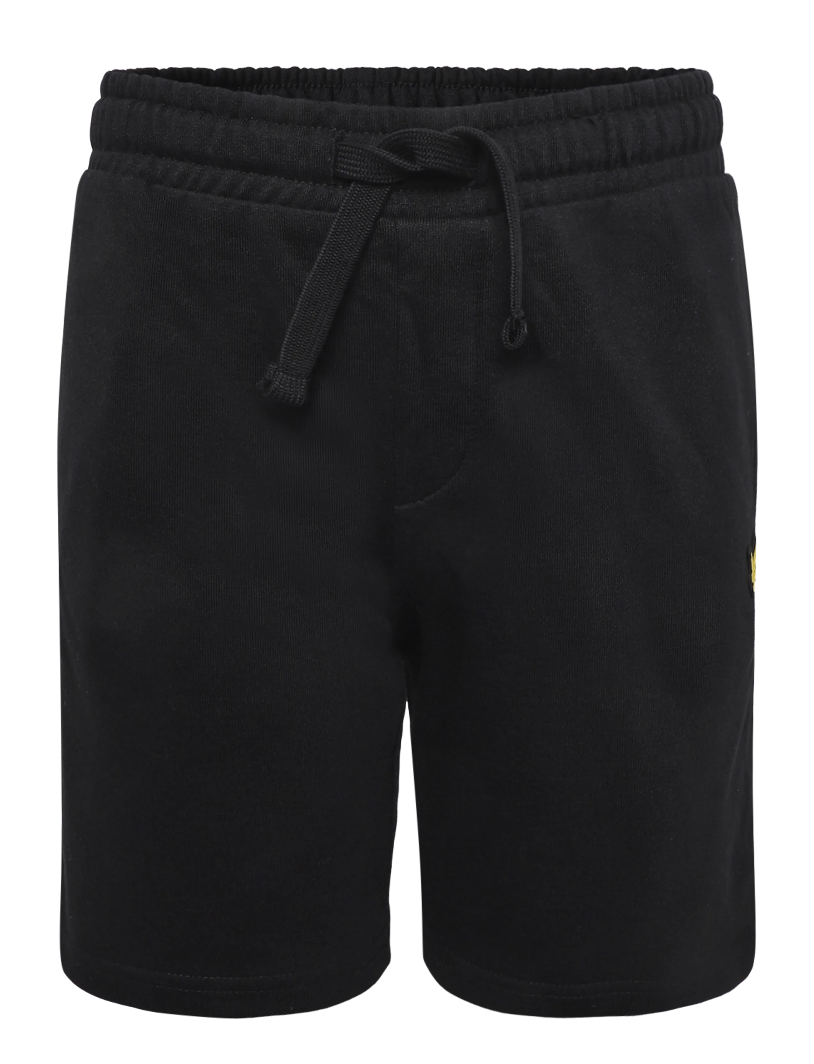 Lyle & Scott Sweatshort - Kläder - SADDLE / black