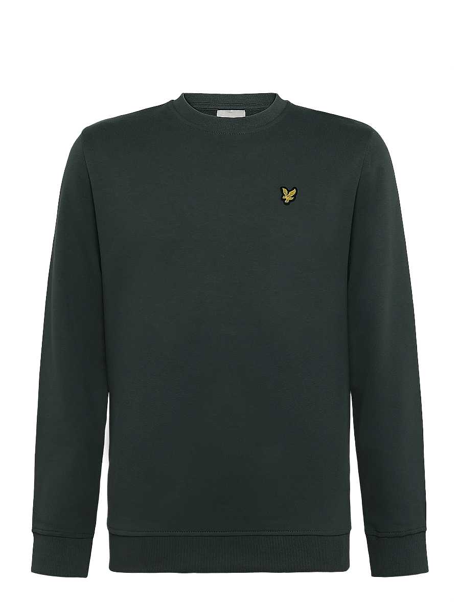 Lyle & Scott - Crew Neck Sweatshirt - sweatshirts - green mercurial - 0